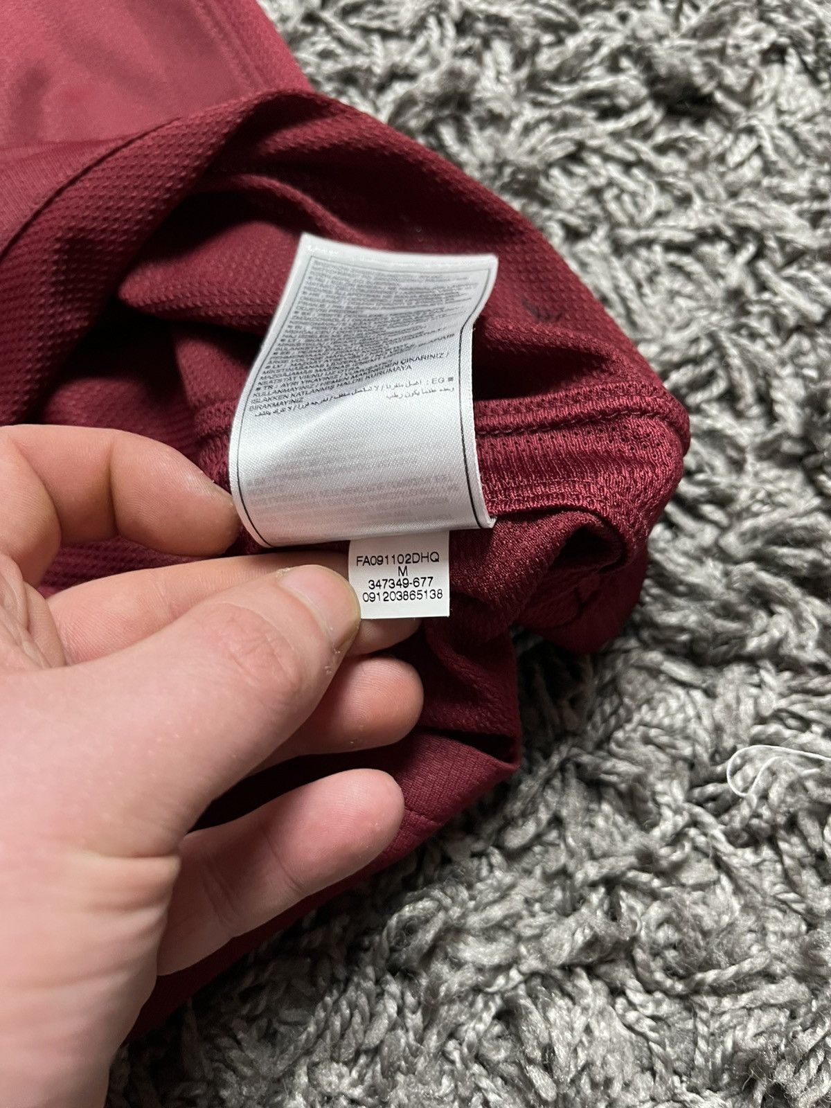 Nike Vtg 2009 Aston Villa Home Kit - Acorns - Nike Fit Size US M / EU 48-50 / 2 - 9 Thumbnail