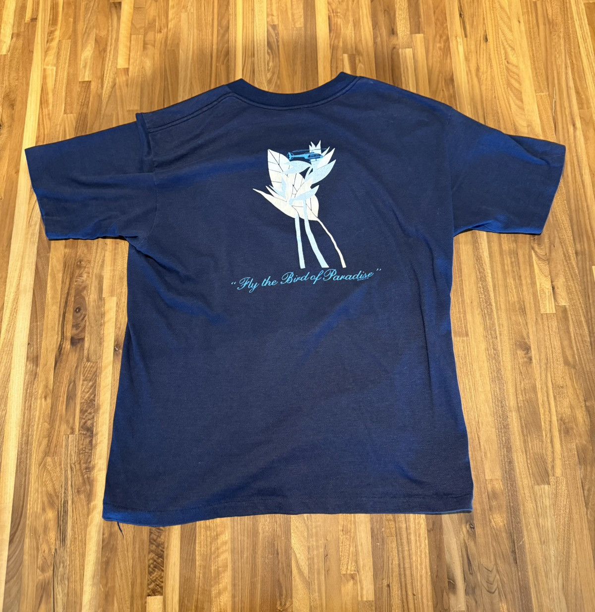 Vintage Vintage 1990s Birds of Paradise Single Stitch T shirt Size US L / EU 52-54 / 3 - 2 Thumbnail