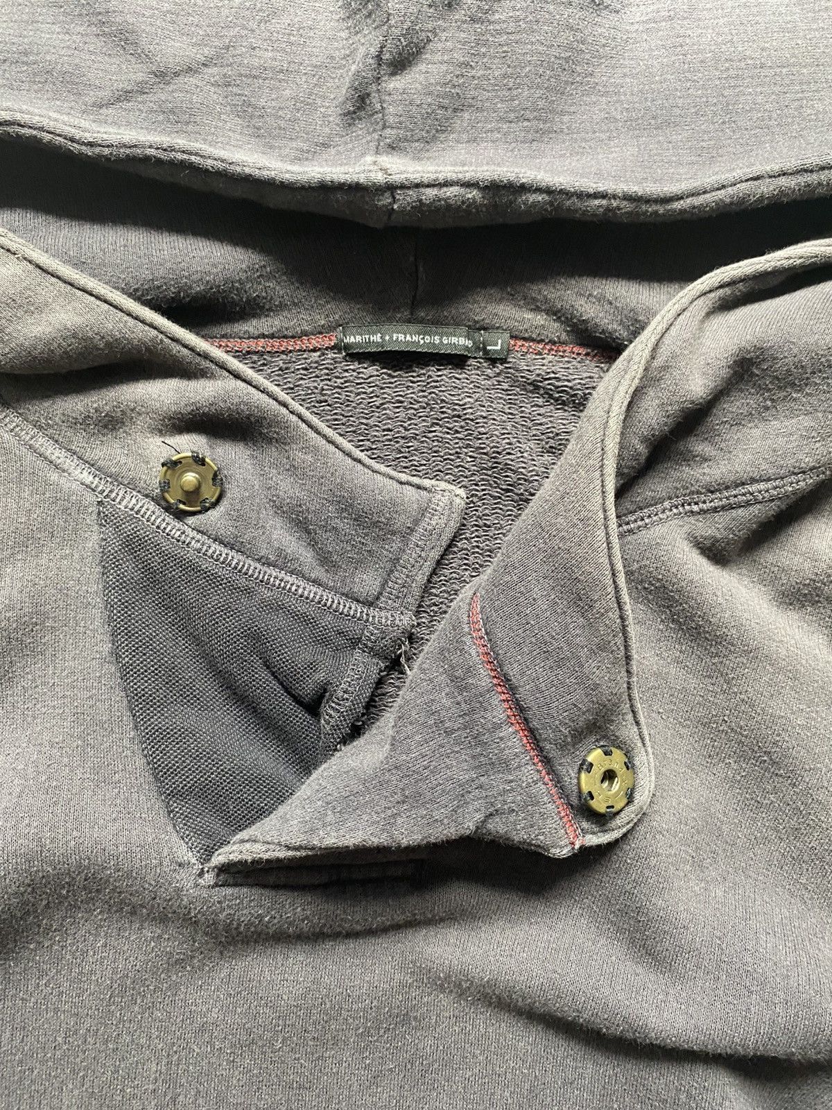 Marithe + Francois Girbaud Marithe + Francois Girbaud scarsitch hoodie Size US L / EU 52-54 / 3 - 3 Thumbnail