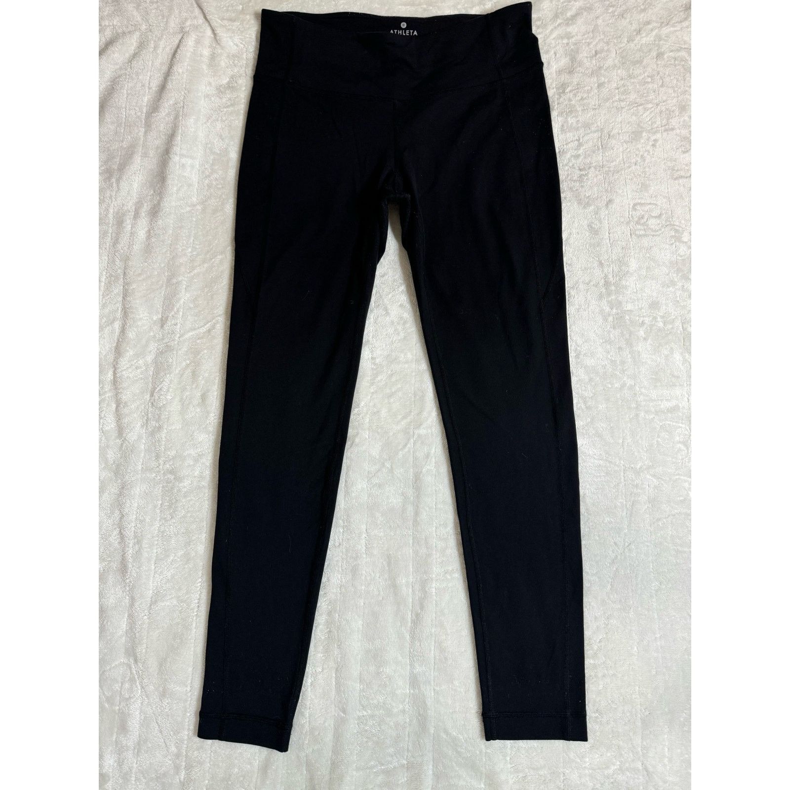 Athleta Athleta Women's Black Leggings Activewear Size M - USED Size 30" / US 8 / IT 44 - 1 Thumbnail