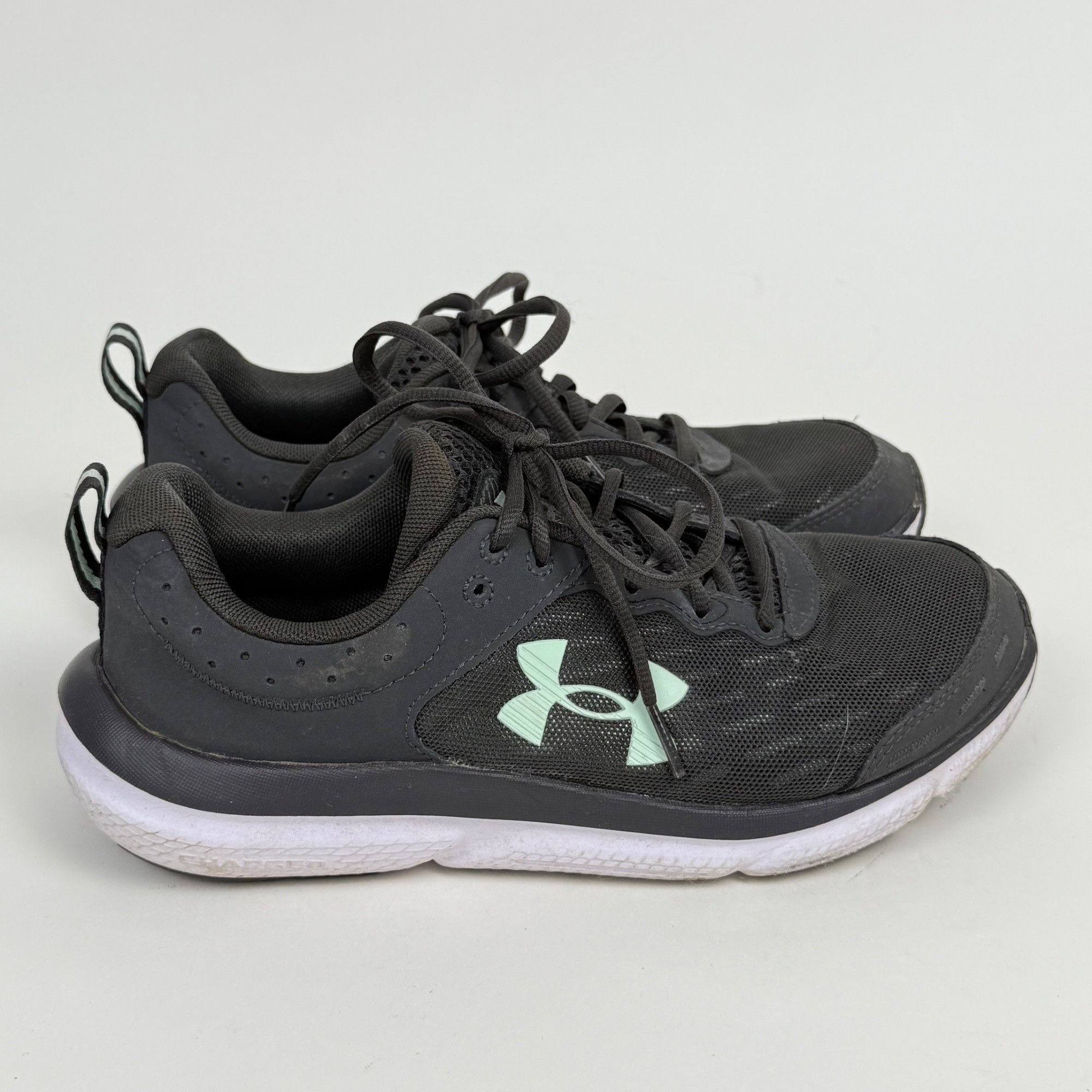 Under Armour Under Armour Charged Gray Running Athletic Shoes 8.5 Size US 8.5 / IT 38.5 - 1 Thumbnail