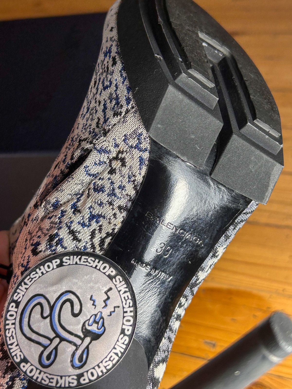 Balenciaga Multicolour Cloth High-Heels