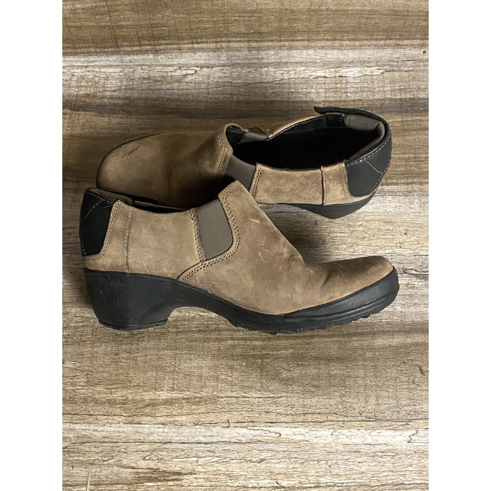 Merrell Merrell Veranda Cloudy Leather Ankle Boots Womens Sz 6 Brown Boots, Slip On, Casual, Travel, Fall, Spring, Summer, Winter Size US 9 / IT 39 - 5 Thumbnail