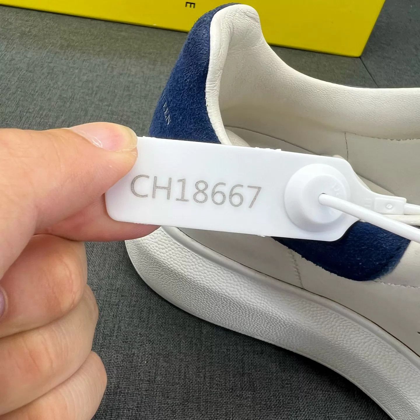 Alexander McQueen McQ white/blue with blue tail shoes EU35 like new Size US 4.5 / IT 34.5 - 9 Thumbnail