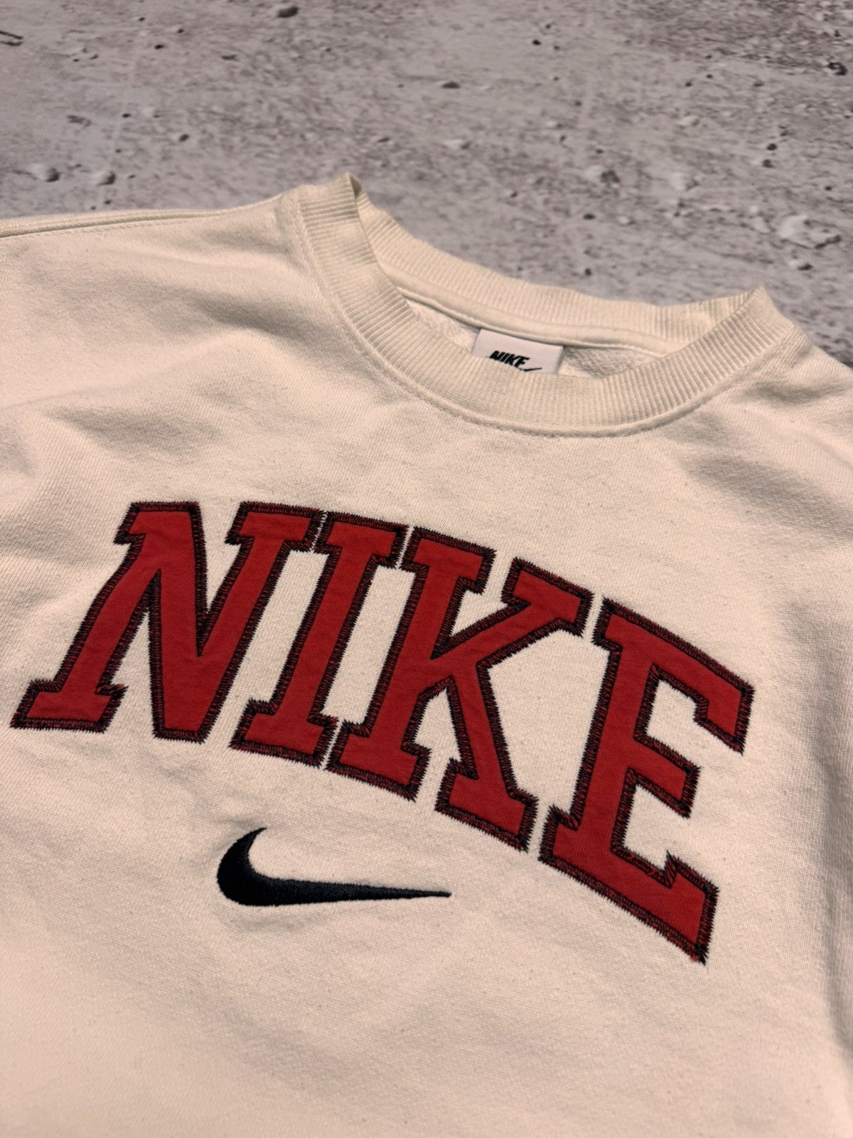 Nike × Vintage NIKE VINTAGE CENTER LOGO OVERSIZE BOXY SWEATSHIRT Size US M / EU 48-50 / 2 - 4 Thumbnail