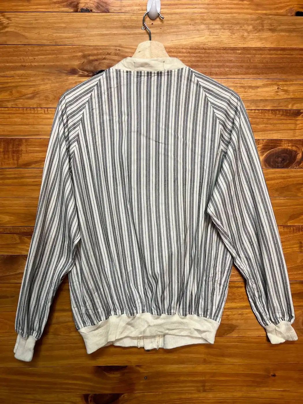 Other Vintage 80s John Miller Stripe Holligan Cardigan Skapunk Size US M / EU 48-50 / 2 - 8 Thumbnail