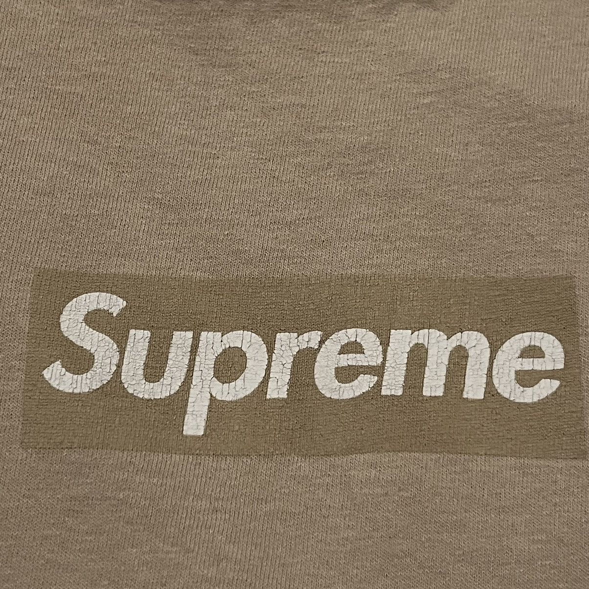 Supreme Supreme Tan Bogo Tan Box logo tee Sand bogo tonal 2003 tee Size US XL / EU 56 / 4 - 9 Thumbnail