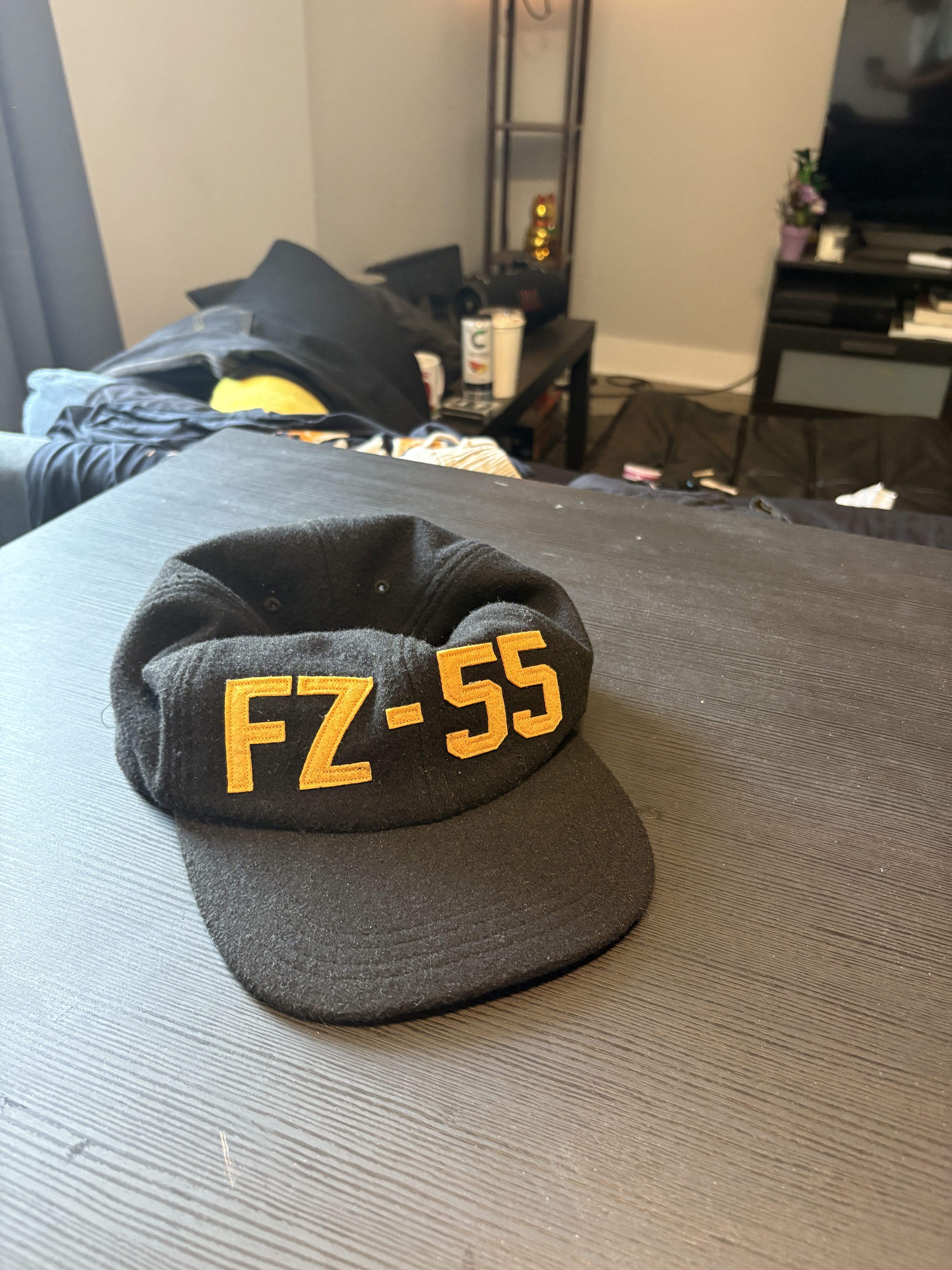 Fugazi FZ-55 Wool Hat Black Size ONE SIZE - 4 Thumbnail