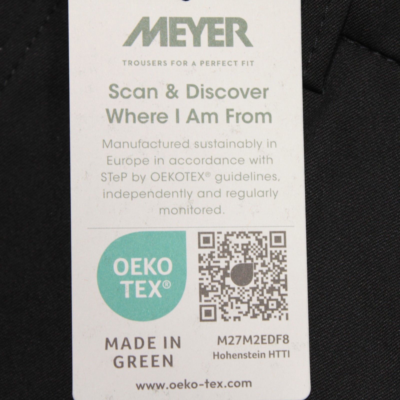 Other Meyer New with tags Dress Pants Size 32 US In Black Size US 32 / EU 48 - 4 Thumbnail