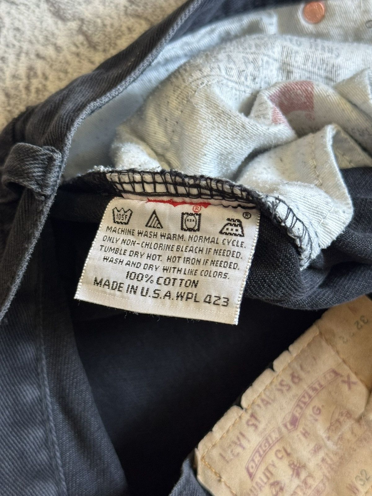 Levi's Vintage Clothing Levi’s 501 32/32 denim pants trousers jeans vintage retro Size US 32 / EU 48 - 11 Thumbnail