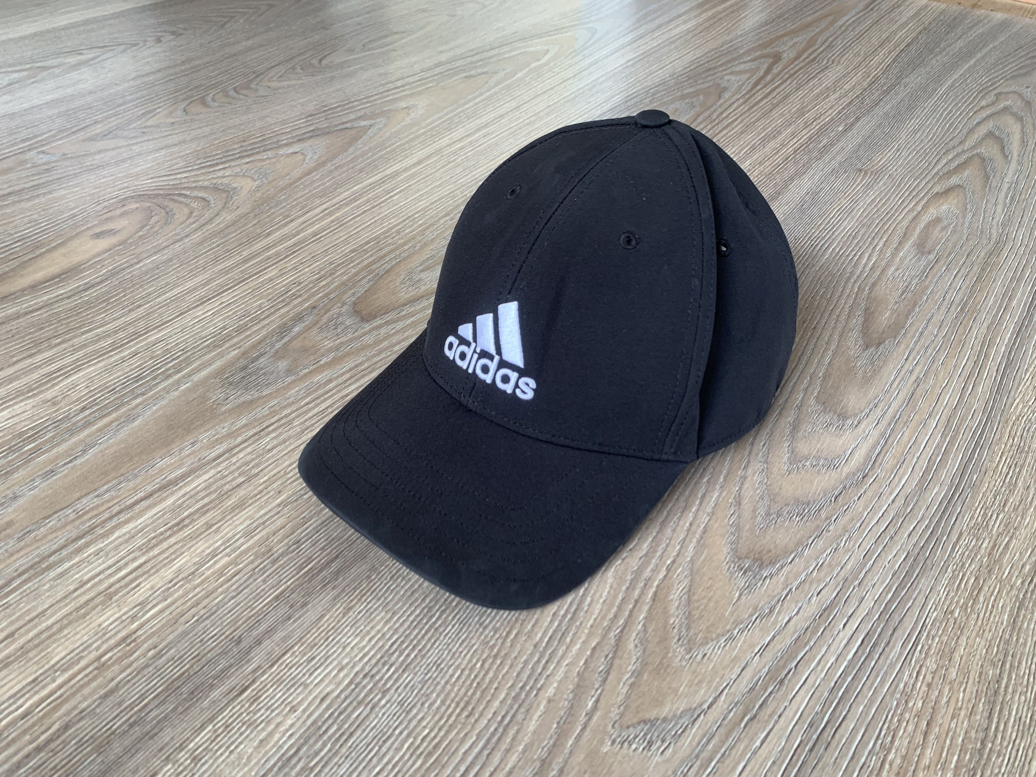 Adidas Adidas Black Baseball Cap Hat SnapBack One Size Fits Most Size ONE SIZE - 2 Thumbnail