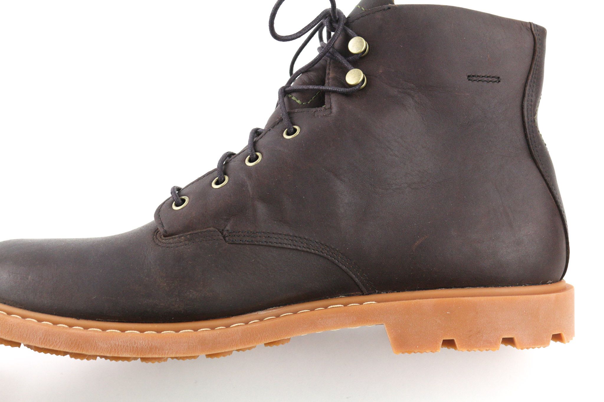 Timberland AFHP-A5050 EU43.5 Dark Brown Leather High Top Shoes 80566 Size US 10.5 / EU 43-44 - 16 Thumbnail