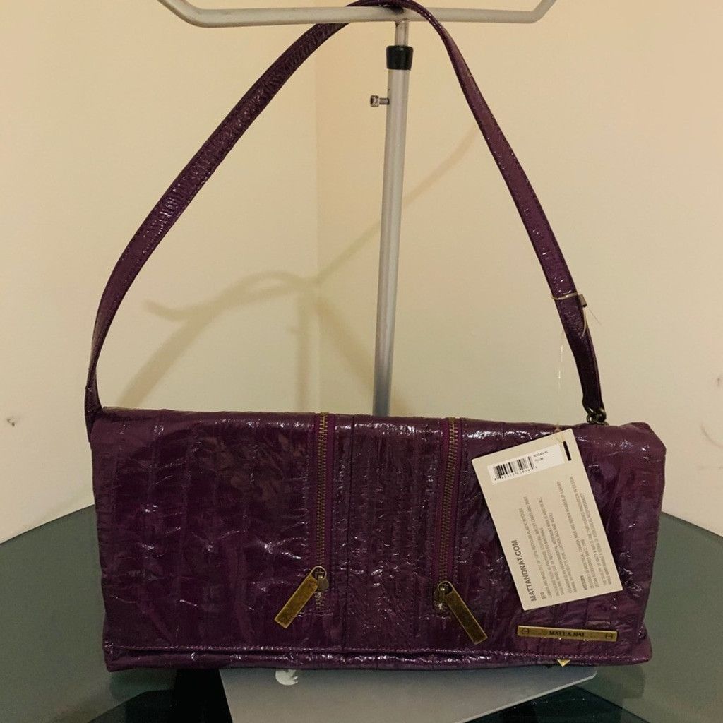 Other 💲💰SALE💰💲 Matt & Nat BN purple clutch Size ONE SIZE - 1 Thumbnail