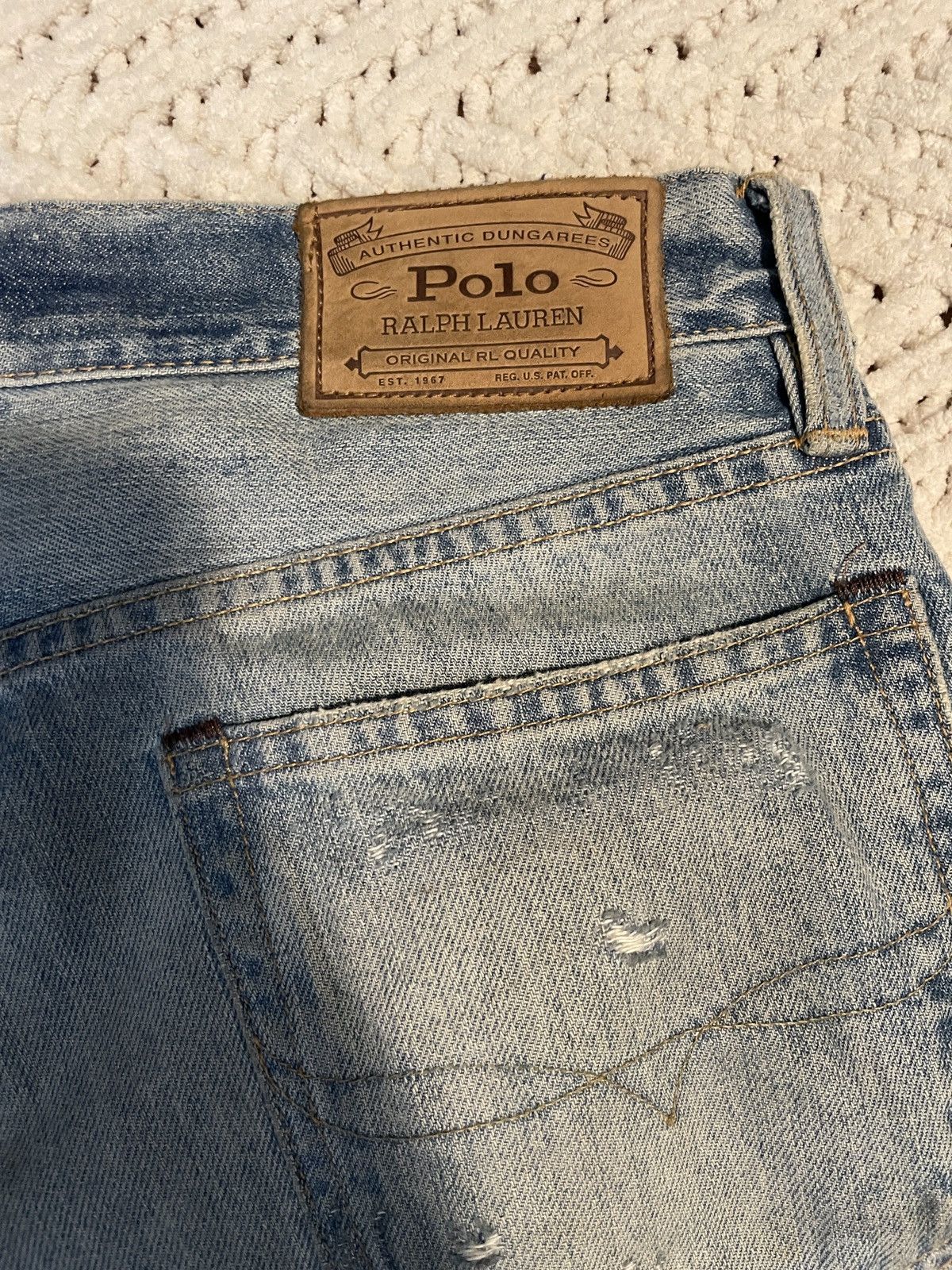 Ralph Lauren POLO DENIM - Light wash denim - Size 30x30 Size US 30 / EU 46 - 4 Thumbnail