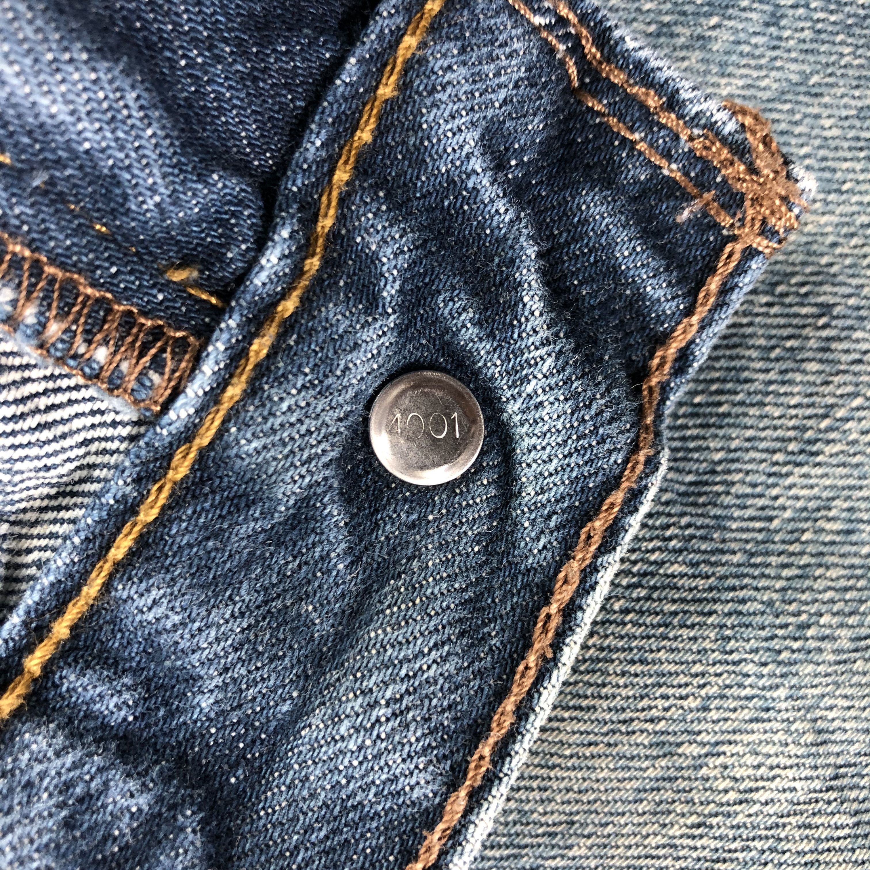 Levi's Vintage Levi's 505 Jeans Faded Blue Denim KJ1384 Size US 34 / EU 50 - 10 Thumbnail