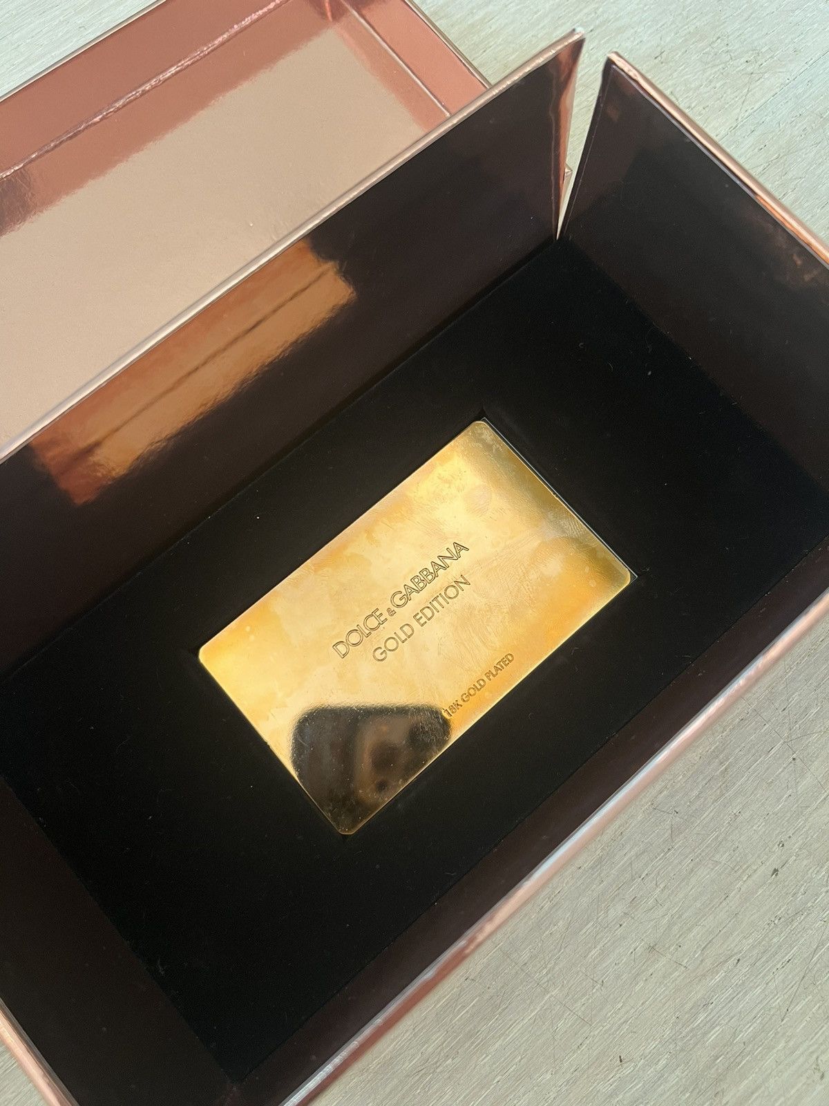 Dolce & Gabbana Dolce&Gabbana Sunglasses 18K plated rose gold Size ONE SIZE - 5 Thumbnail