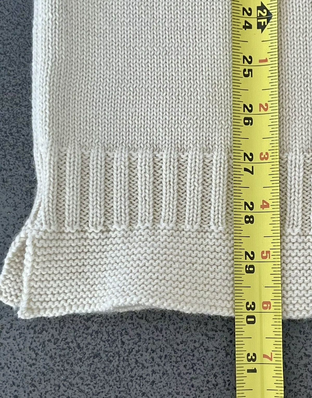 Maison Margiela New Margiela Runway Half Cable Knit Half Regular Sweater Size US S / EU 44-46 / 1 - 16 Thumbnail