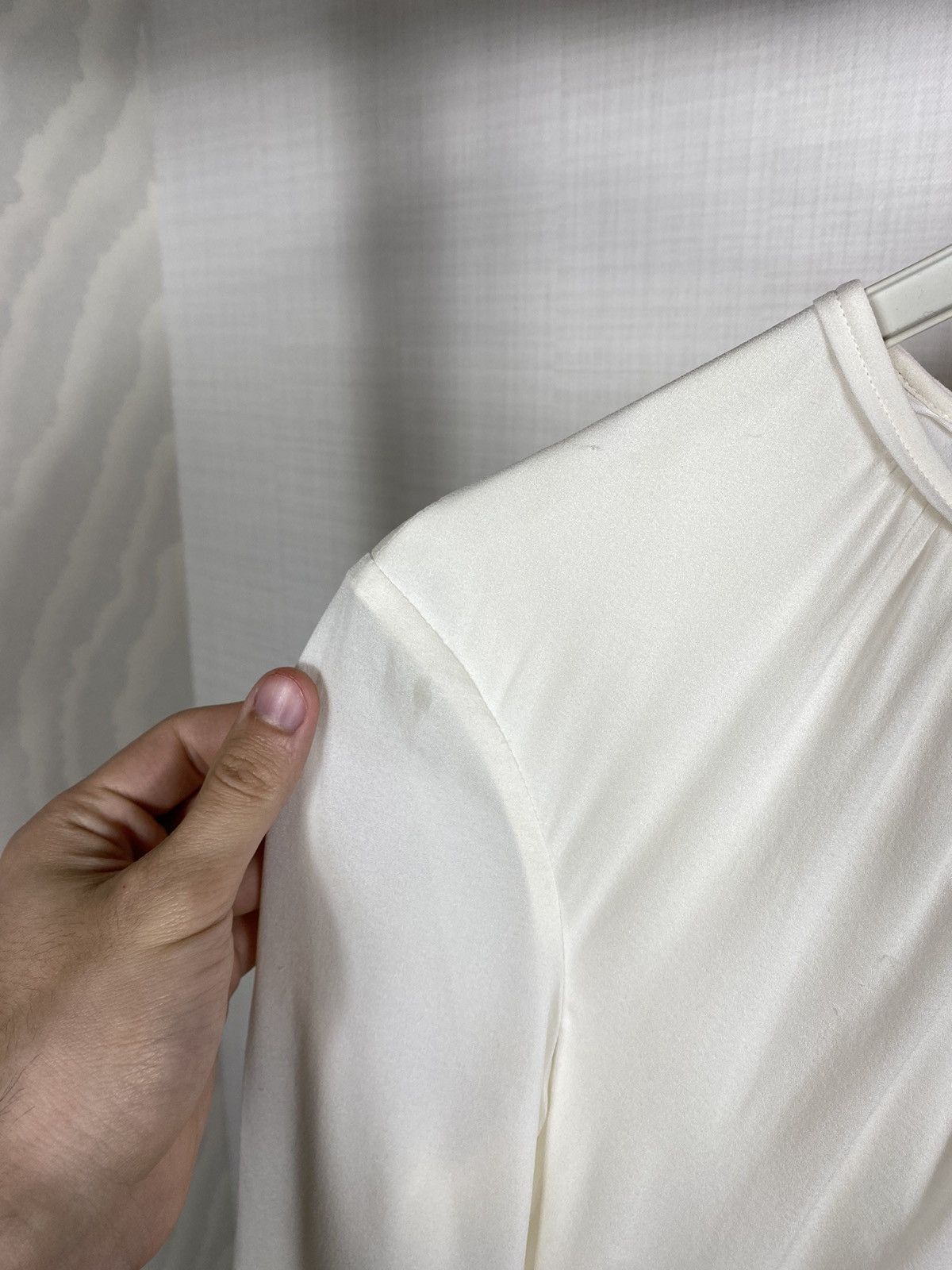 Burberry Burberry Pleated Cross Blouse Size S / US 4 / IT 40 - 5 Thumbnail