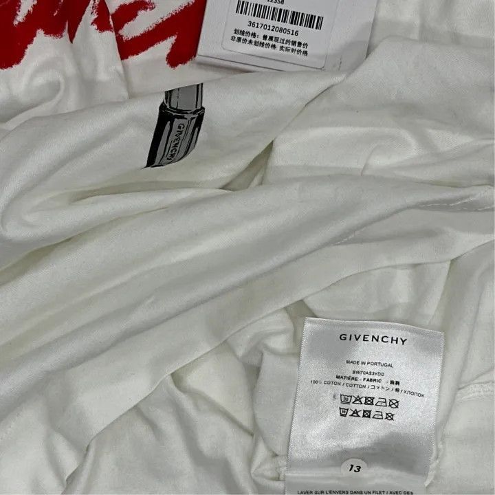 Givenchy Givenchy Givenchy Logo Print Short Sleeve TShirt -2507 Size US M / EU 48-50 / 2 - 3 Thumbnail