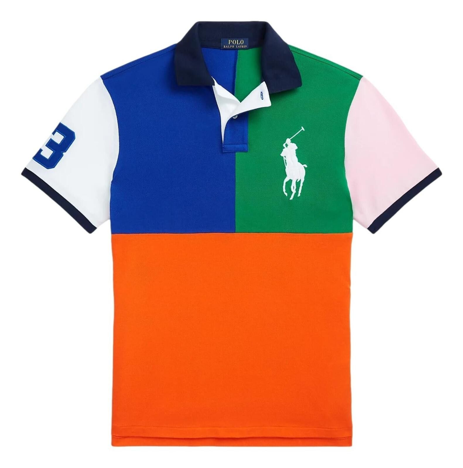 Polo Ralph Lauren POLO RALPH LAUREN Mens Polo Shirt Custom Slim Fit Big Pony M Size US M / EU 48-50 / 2 - 1 Thumbnail