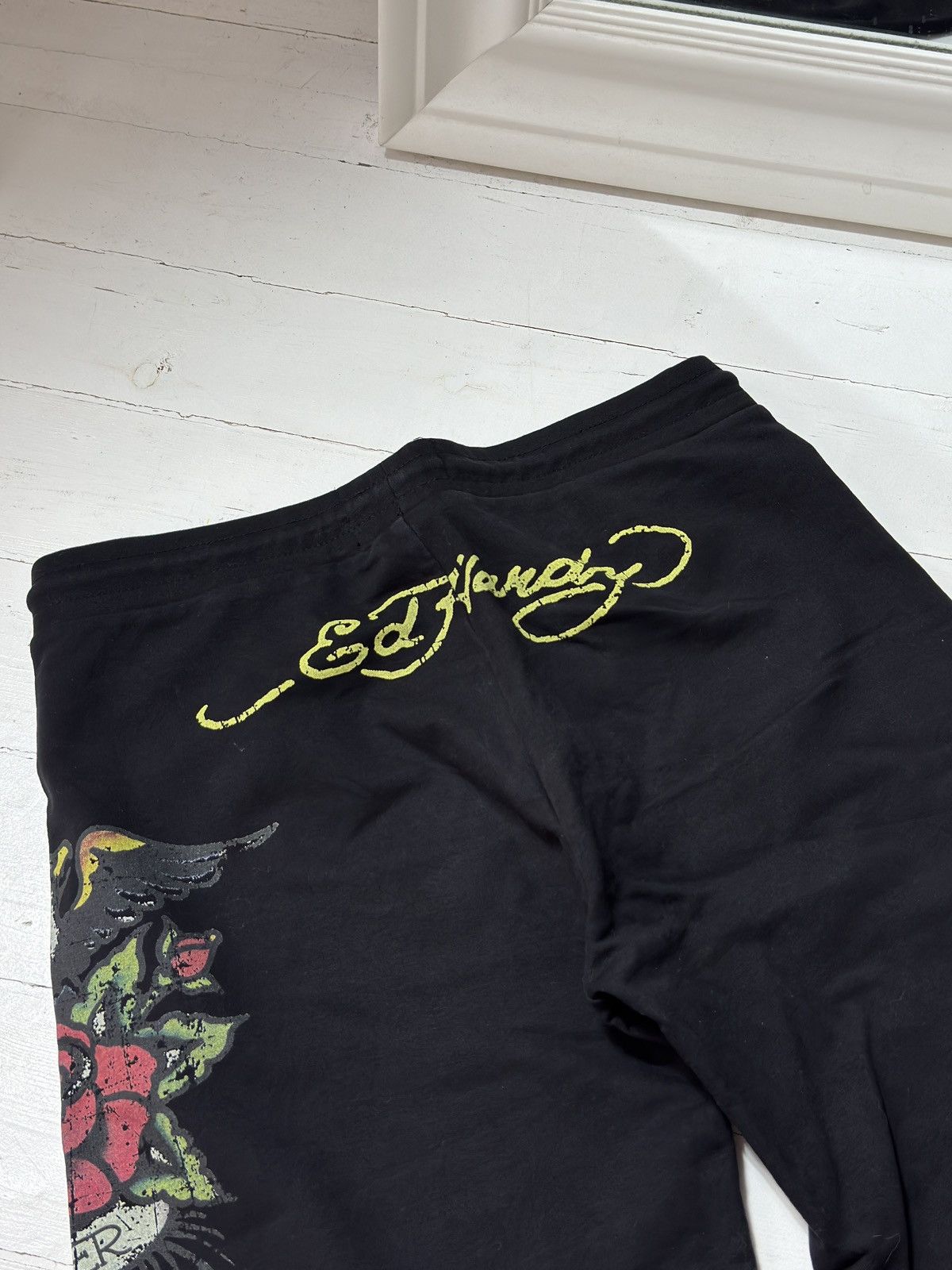 Ed Hardy ED HARDY x URBAN OUTFITTERS 2000s “LOVER” PANTS Size 28" / US 6 / IT 42 - 3 Thumbnail