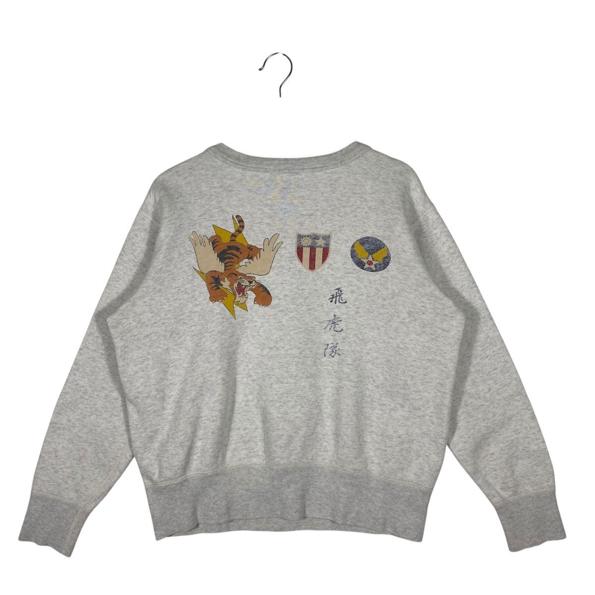 Buzz Rickson's × Toyo Enterprises × Vintage Vintage Buzz Rickson 23 Fighter Group Military Sweatshirt Size US M / EU 48-50 / 2 - 1 Thumbnail