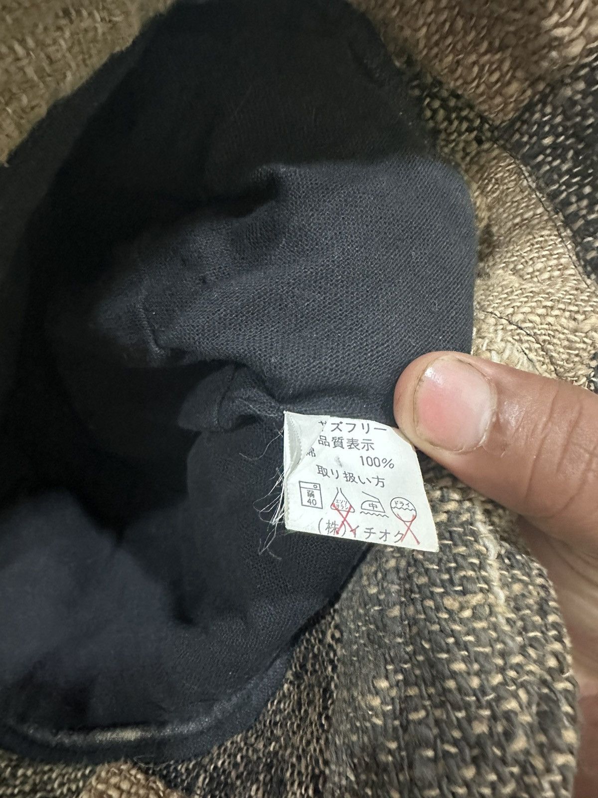 Japanese Brand Rare Patchwork Style Bucket Hat Size ONE SIZE - 5 Thumbnail