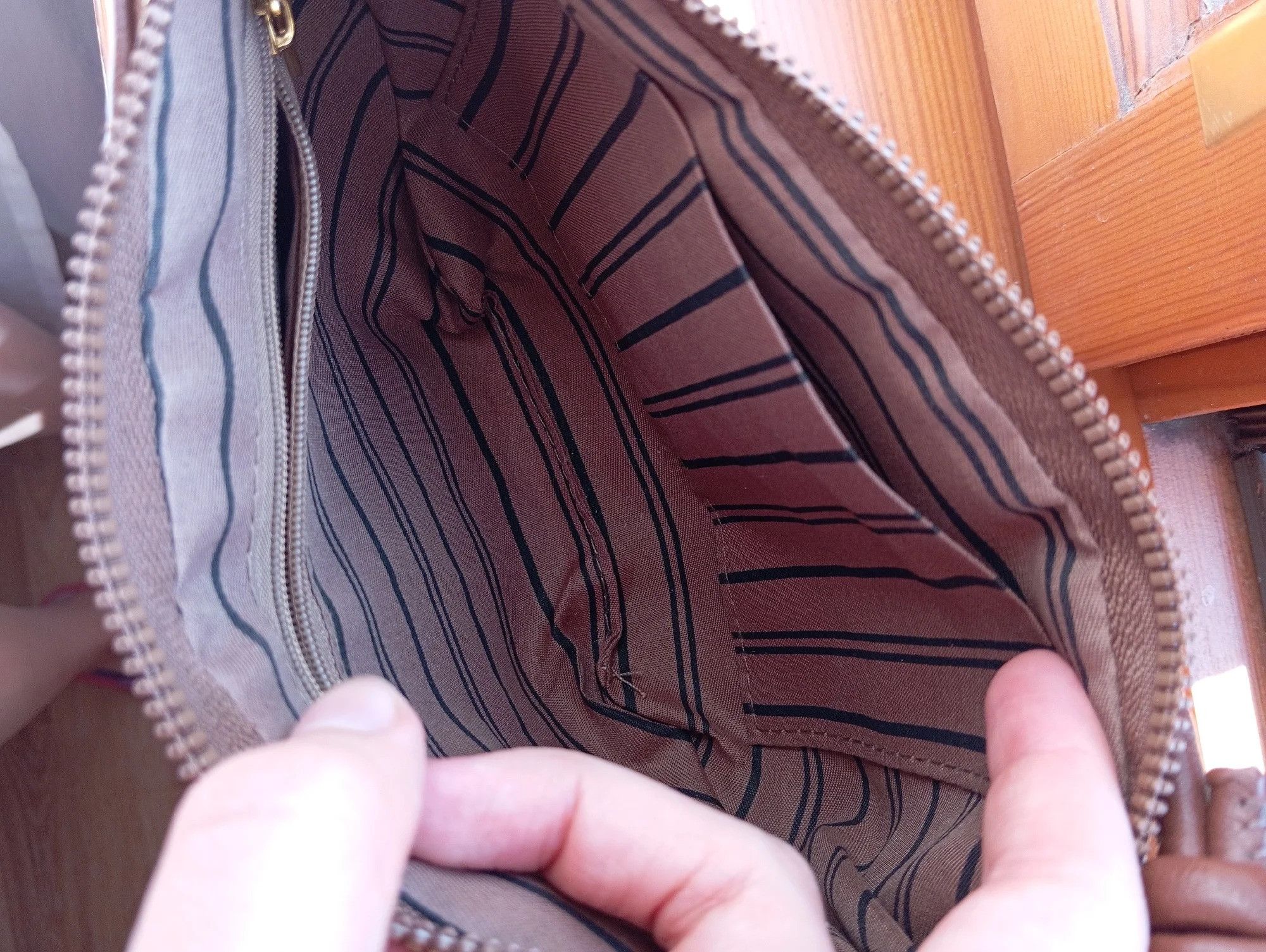 Vintage Retro Splicing Leather Crossbody Bag Size ONE SIZE - 4 Thumbnail