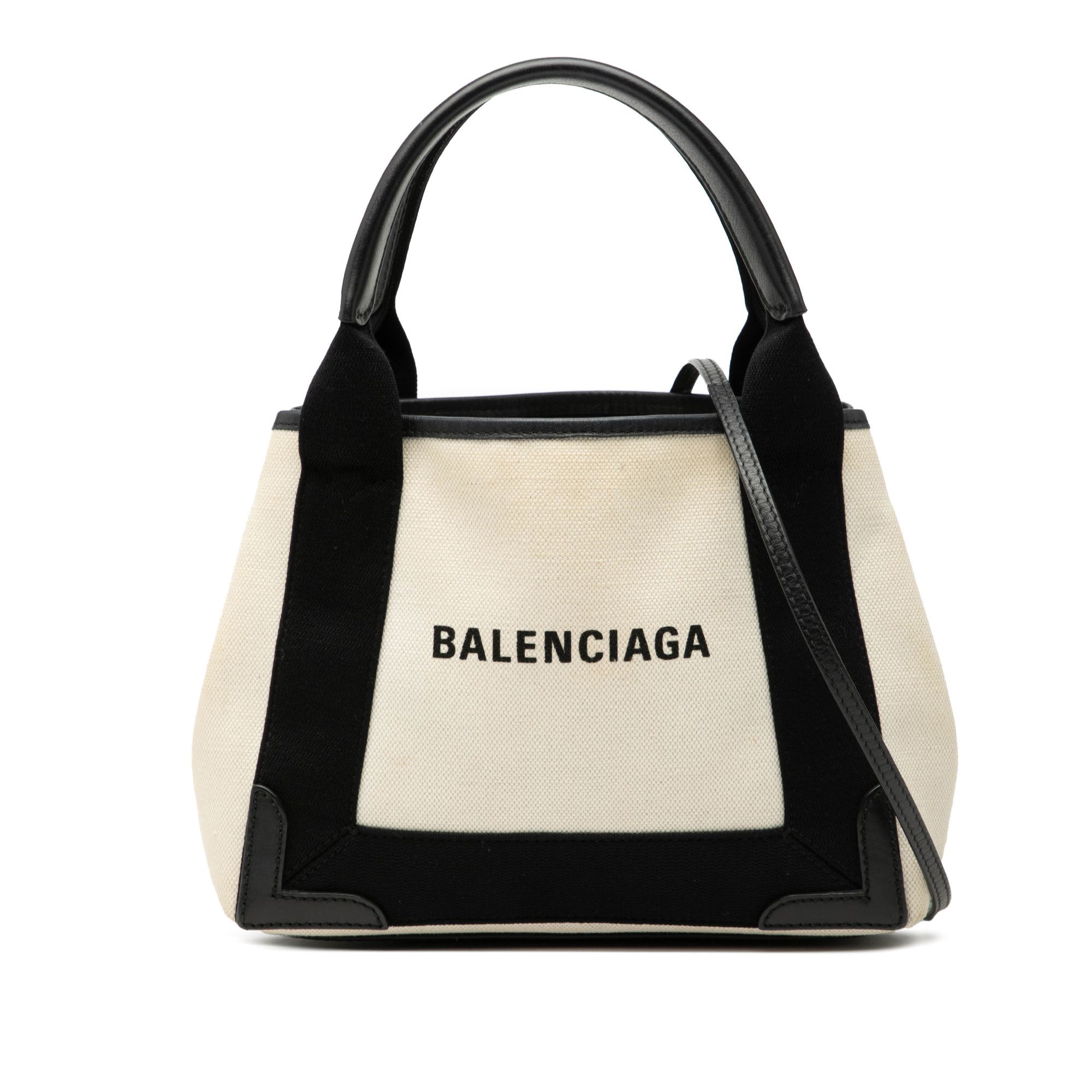Balenciaga Balenciaga Canvas Navy Cabas XS Size ONE SIZE - 1 Thumbnail