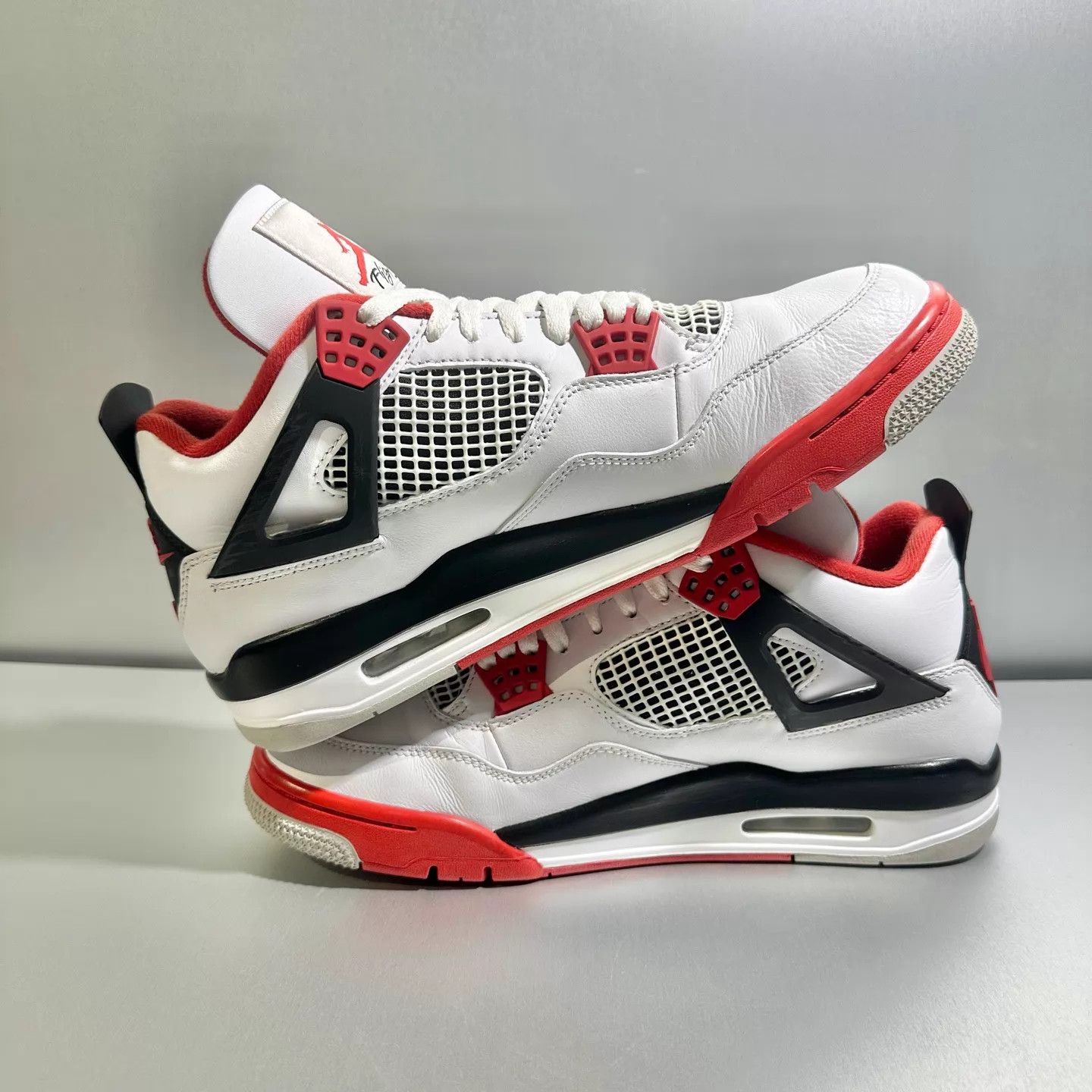 Nike Air Jordan 4 "Flame Red" Size 44.5 Worn Once Mint Size US 11.5 / EU 44-45 - 4 Thumbnail