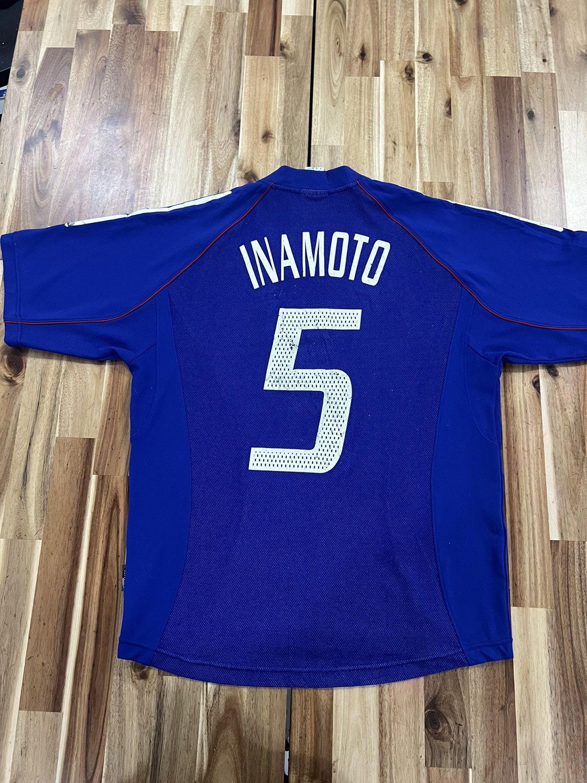Adidas × Vintage Junichi Inamoto #5 Japan 2004 Home PI Jersey Size US M / EU 48-50 / 2 - 2 Thumbnail