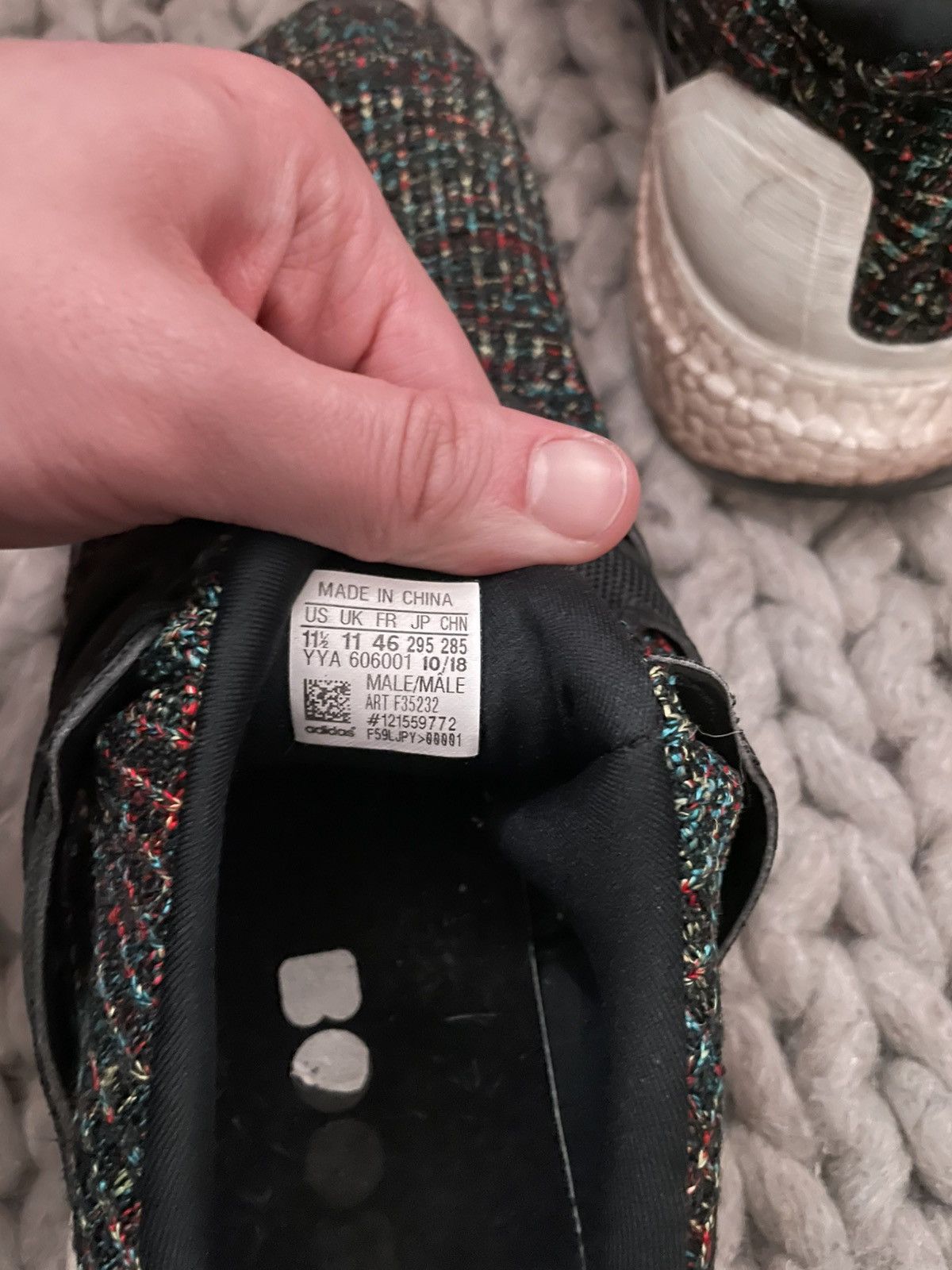 Adidas Adidas Ultraboost Size US 11.5 / EU 44-45 - 3 Thumbnail