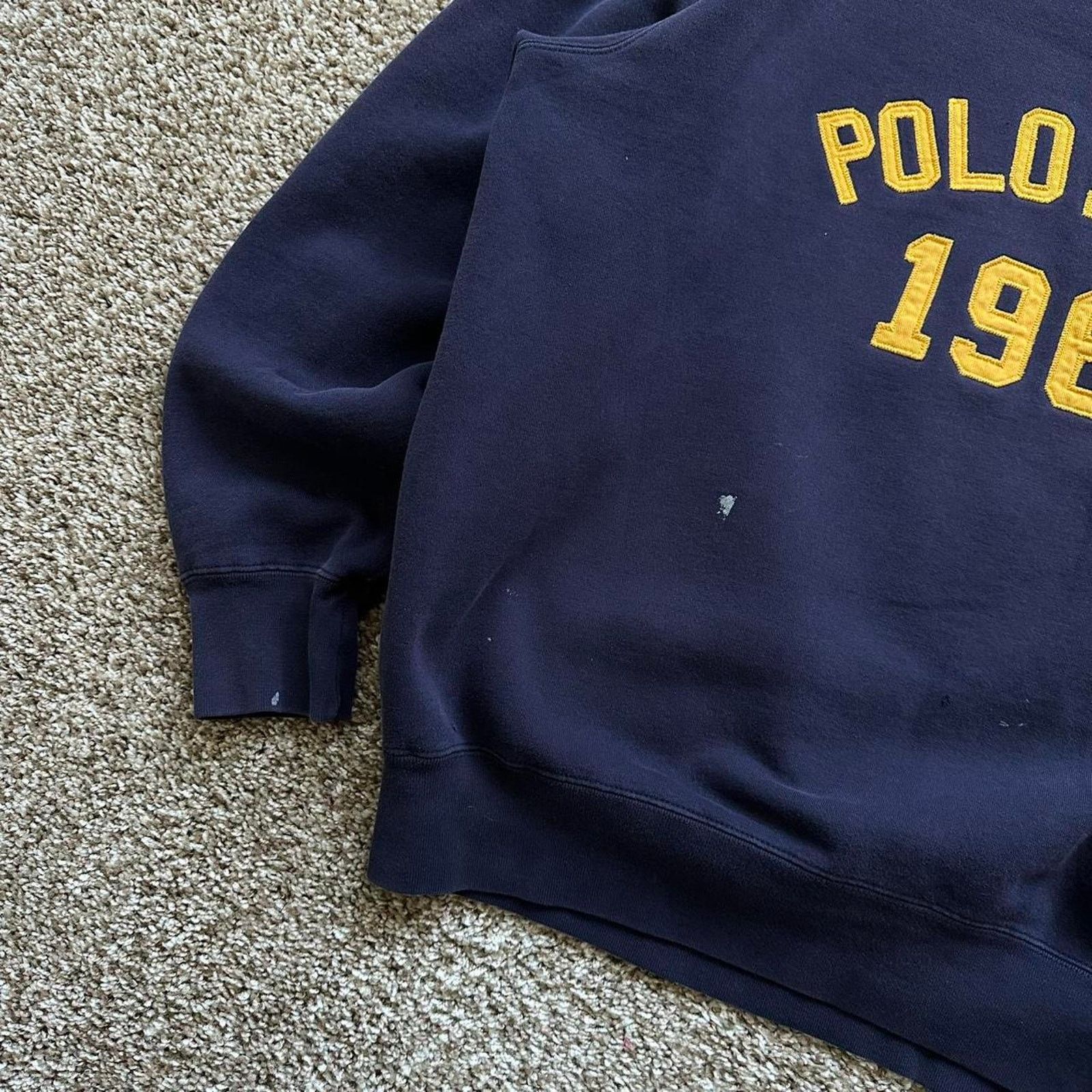 Vintage 90s Polo Ralph Lauren Sport Varsity Crewneck