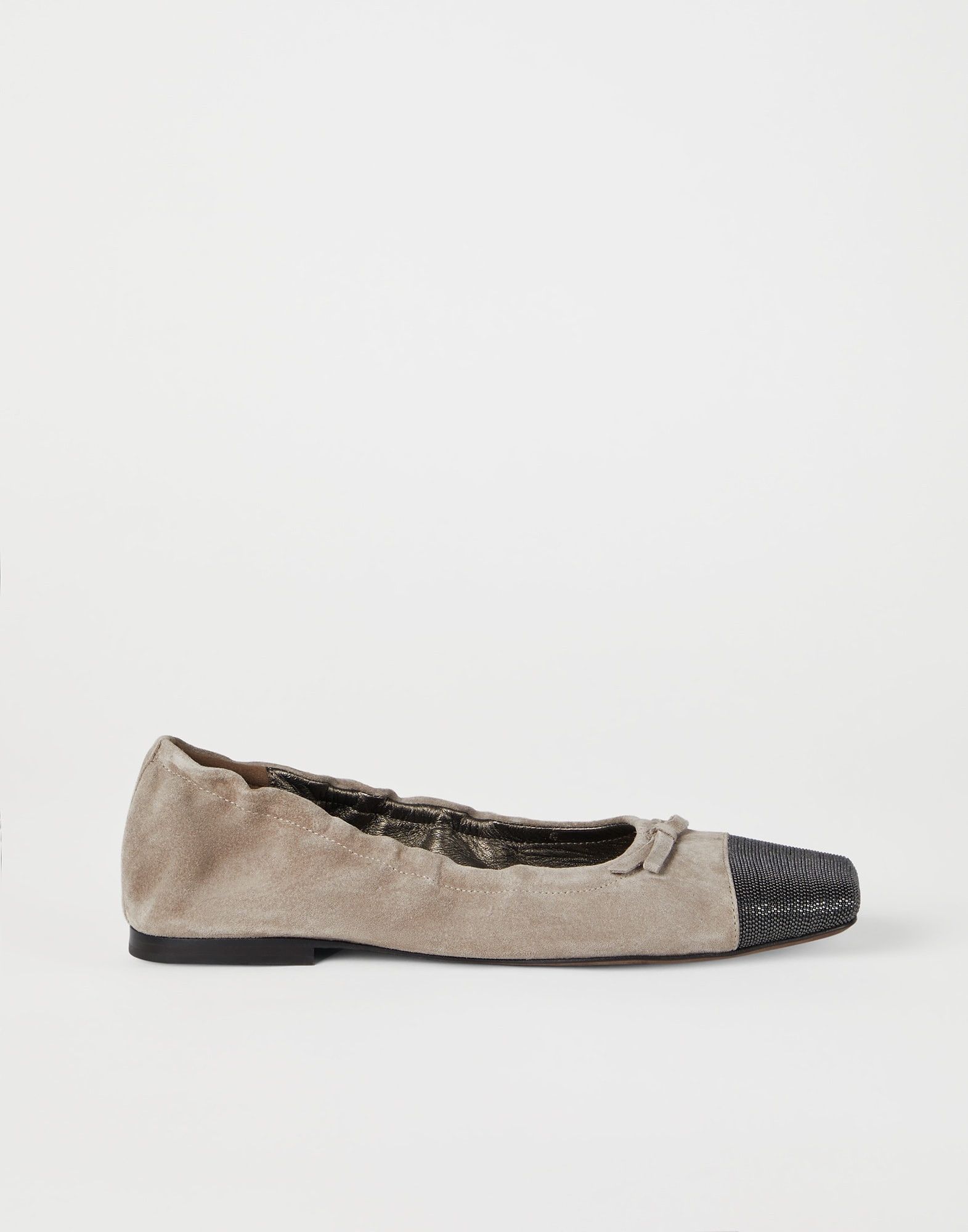 Brunello Cucinelli o1w1db10825 Pair Of Ballet Flats in Brown Size US 9 / IT 39 - 2 Thumbnail