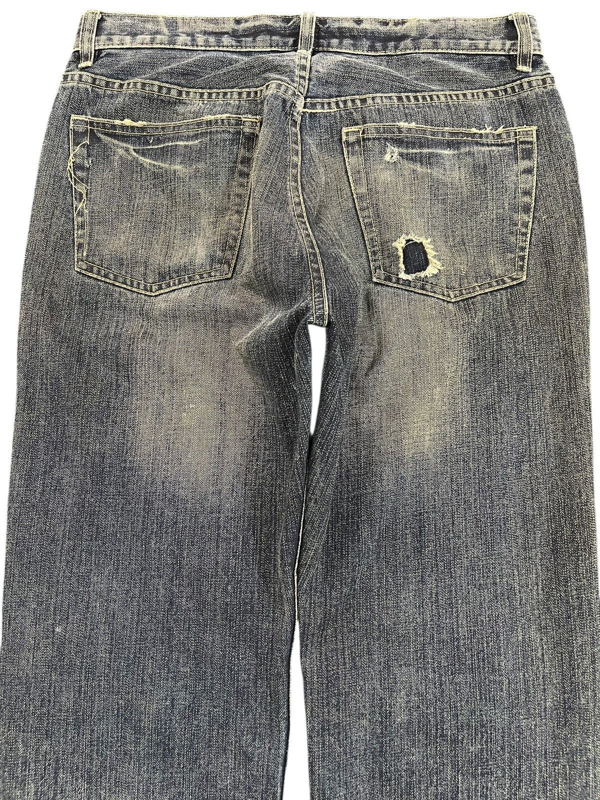 Takeo Kikuchi Vintage Takeo Kikuchi Faded Distressed Denim Size US 33 - 7 Thumbnail