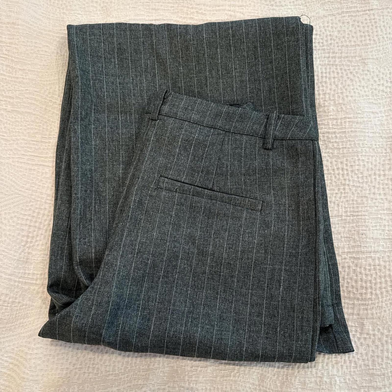 Other PRINCESS POLLY Women's Pinstripe Wide Leg Trousers (US) Size 26" / US 2 / IT 38 - 1 Thumbnail