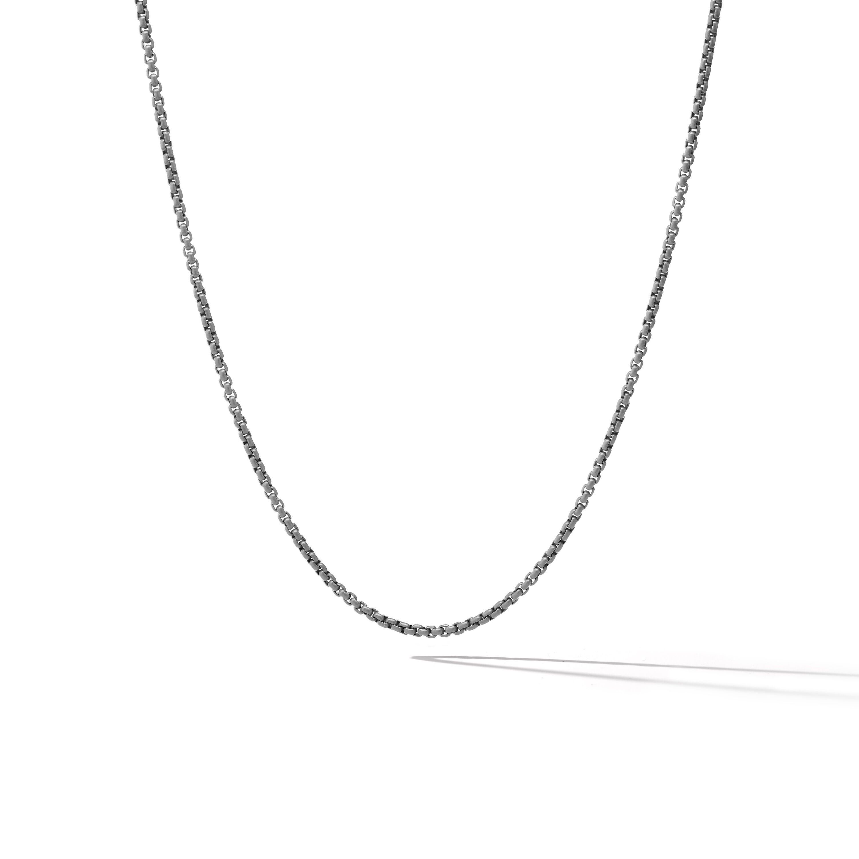 David Yurman o1w1db10526 CH0104M Size:9/Box Chain Necklace in Silver Size ONE SIZE - 1 Thumbnail