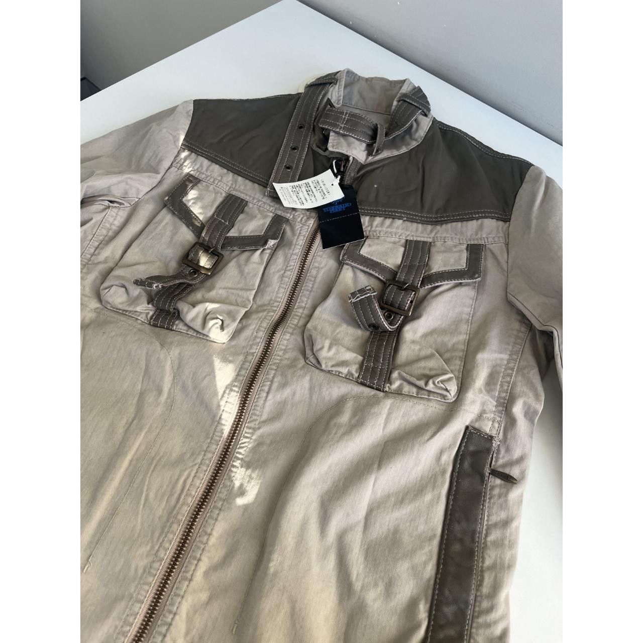 Tornado Mart Tornado Mart Jacket bomber jacket cream Y2k Japanese Brand Size US M / EU 48-50 / 2 - 2 Thumbnail