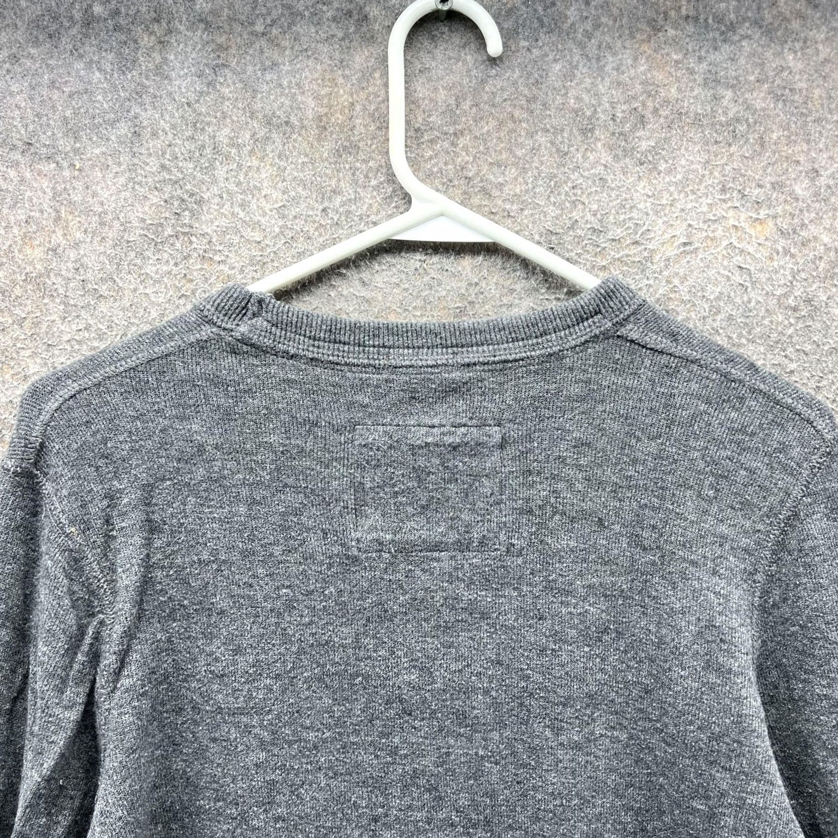 Abercrombie & Fitch Abercrombie & Fitch Sweatshirt Mens Medium Gray Muscle Fit Crewneck A&F Logo Size US M / EU 48-50 / 2 - 7 Thumbnail
