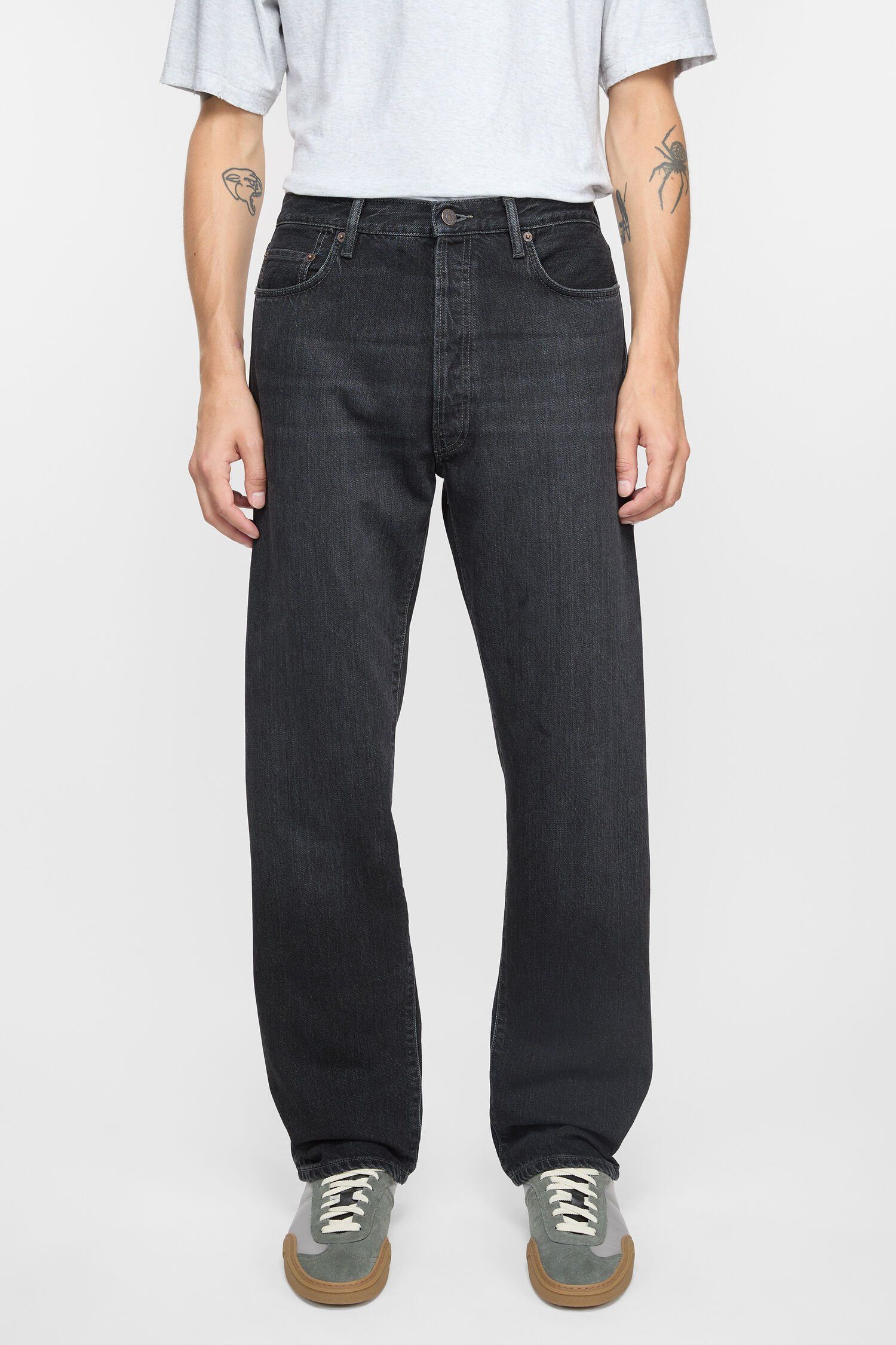 Acne Studios Acne Studios 1992M Vintage Black Bootcut Flared Denim