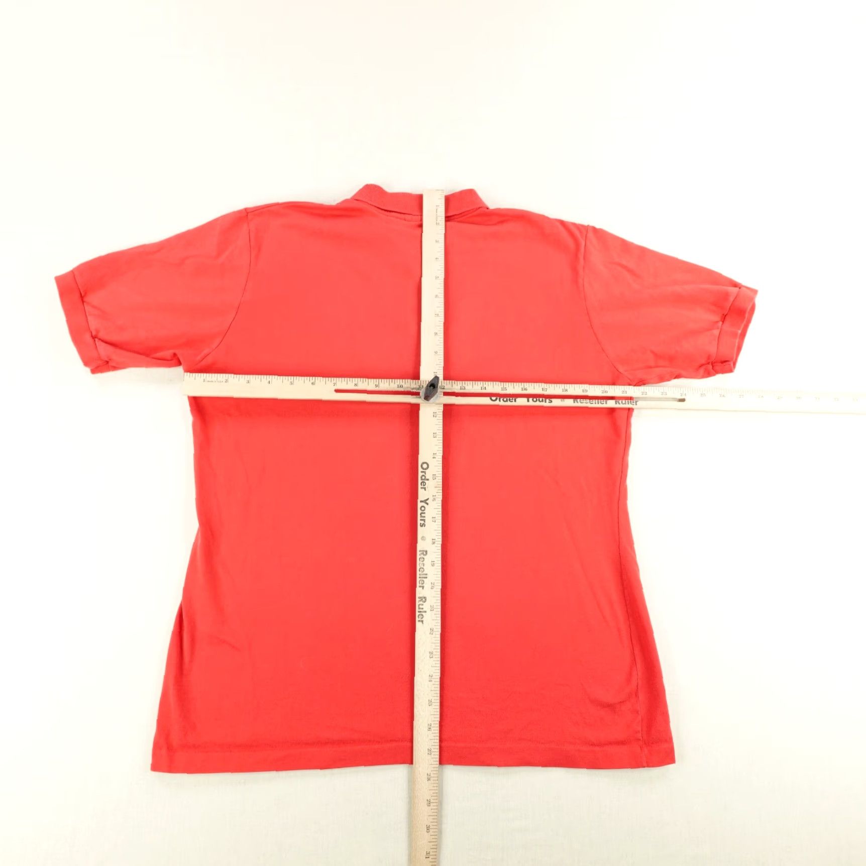 Vintage Vintage Crazy Shirts Polo Shirt Men Large Red 80s Hawaiian Surf Casual Activewear Size US L / EU 52-54 / 3 - 4 Thumbnail