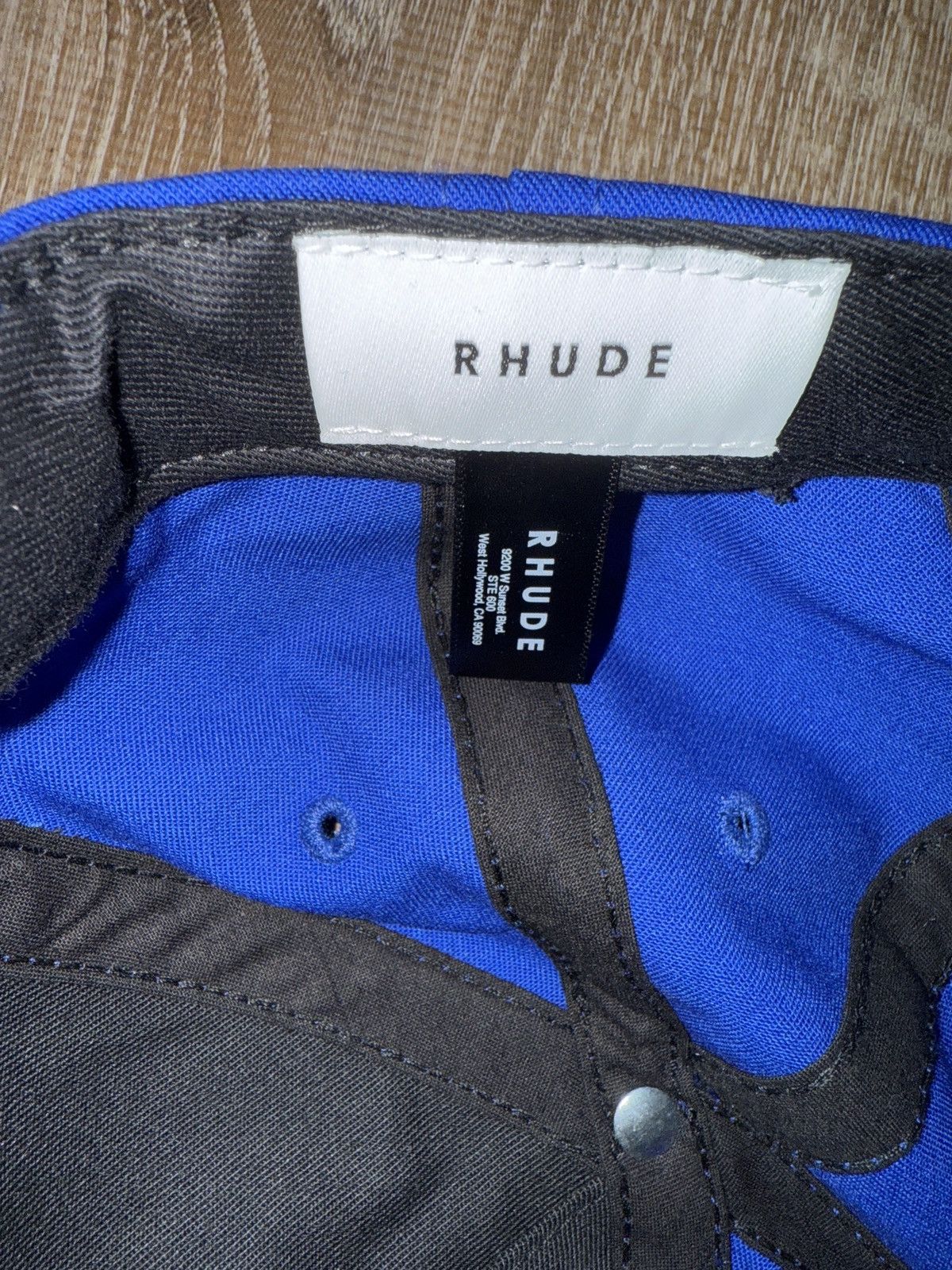 Rhude Rhude World Champions Cap Royal Blue Size ONE SIZE - 5 Thumbnail