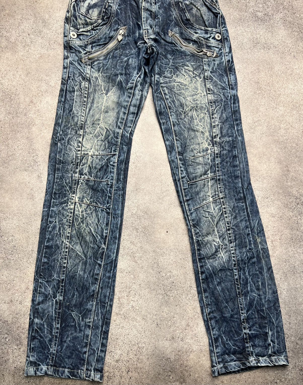 Vintage Vintage faded punk jeans Size US 32 / EU 48 - 2 Thumbnail