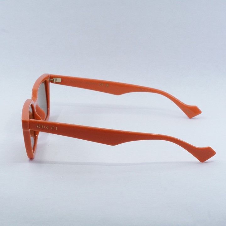 Gucci Gucci GG1539S 004 Sunglasses Orange Rectangle Frame, Brown Size ONE SIZE - 5 Thumbnail