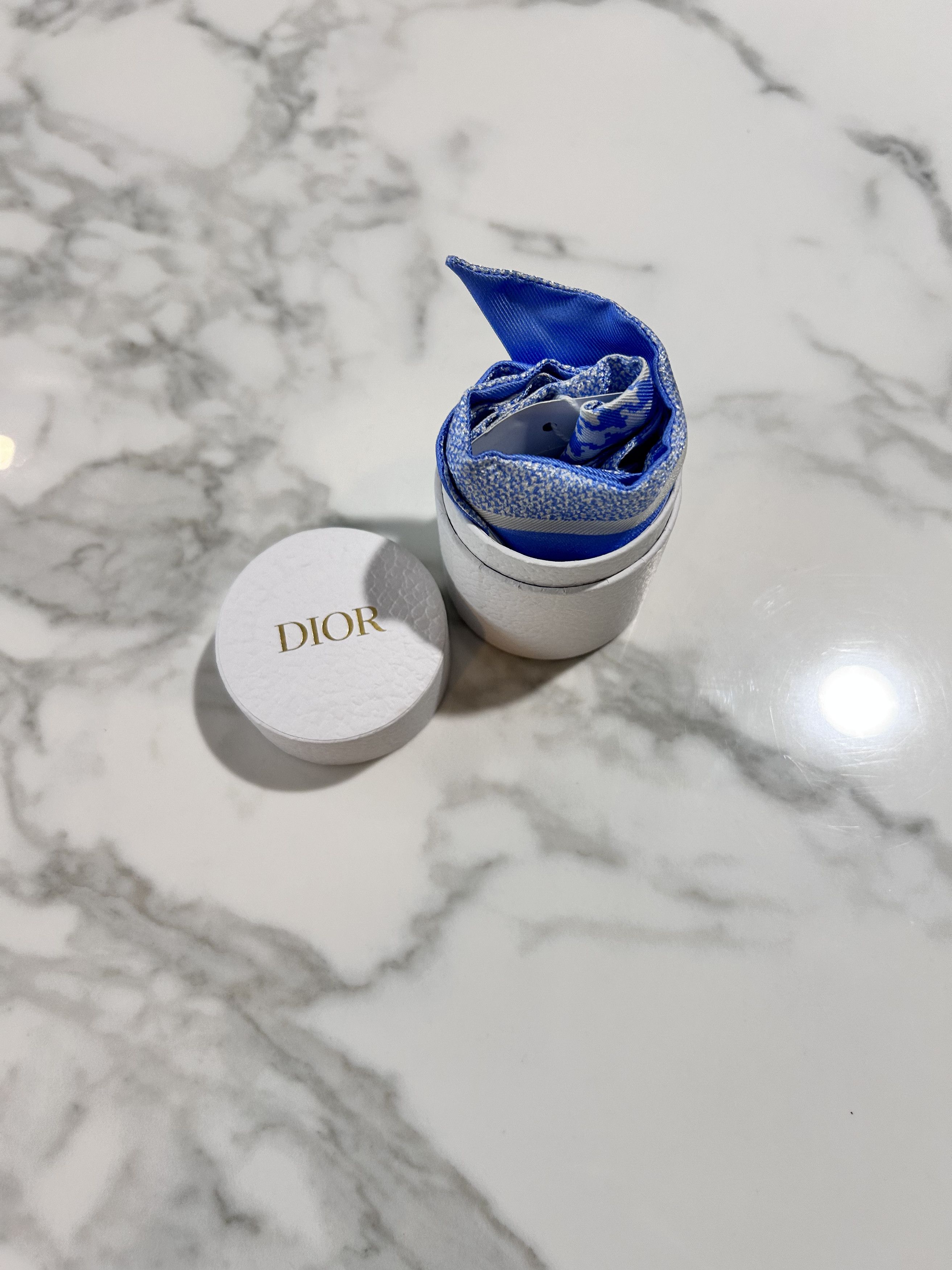 Dior Bleu montaigne bande Size ONE SIZE - 12 Thumbnail