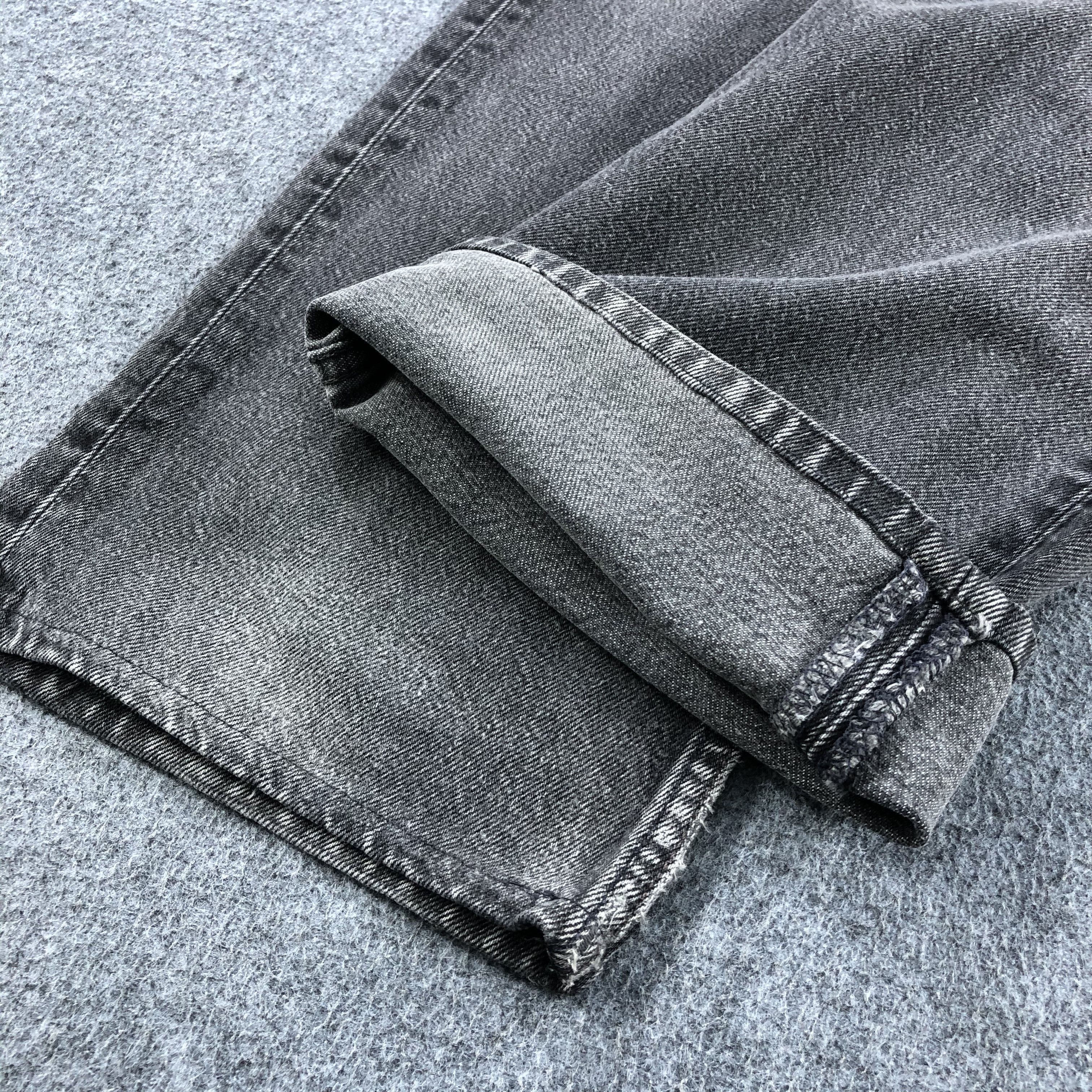 Levi's 90s Vintage Ripped Levis 501 Earth Tone Jeans-J1568 Size US 37 - 6 Thumbnail