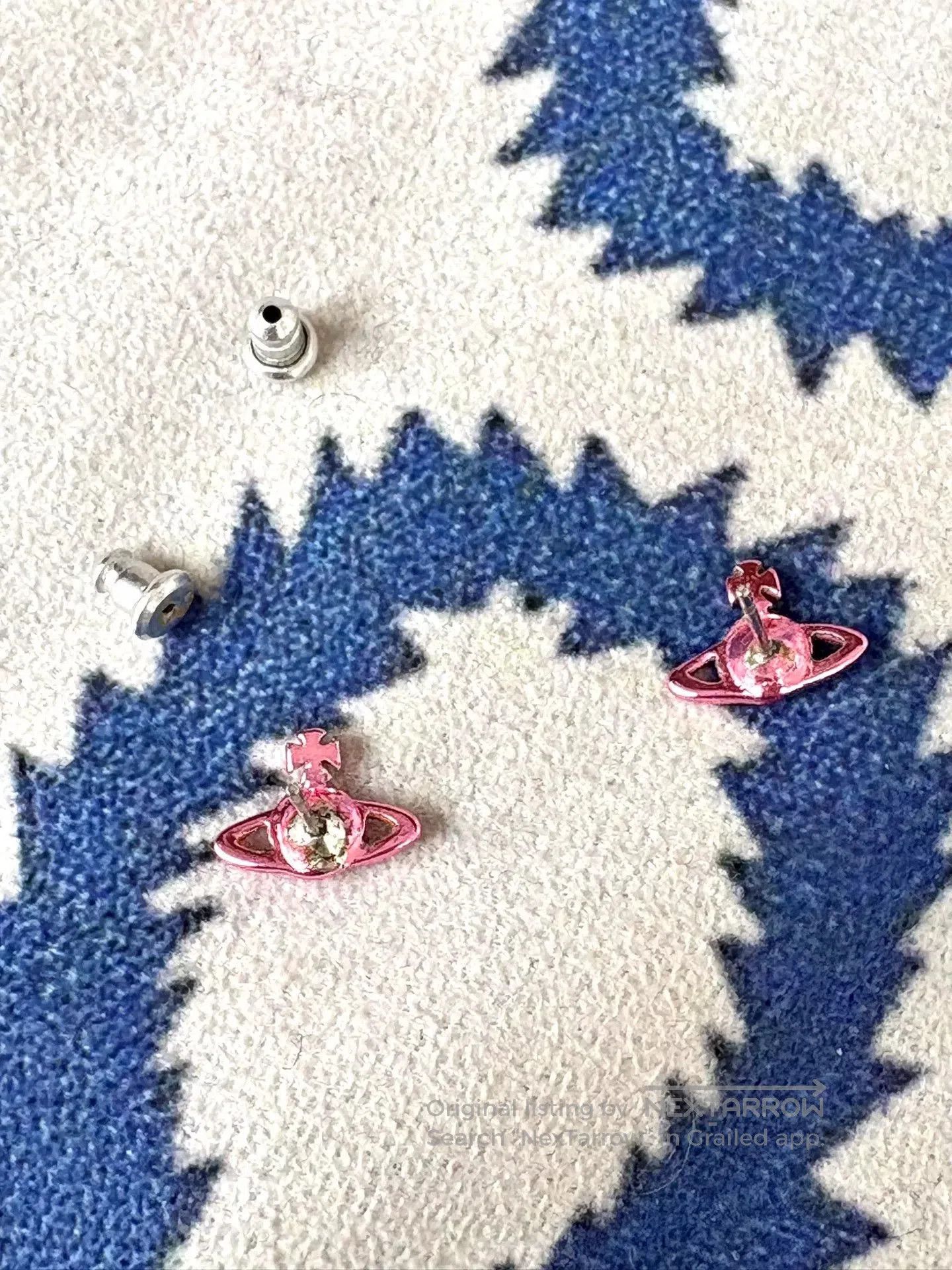 Vivienne Westwood Vivienne Westwood Nano Saturn Earrings. Size ONE SIZE - 3 Thumbnail