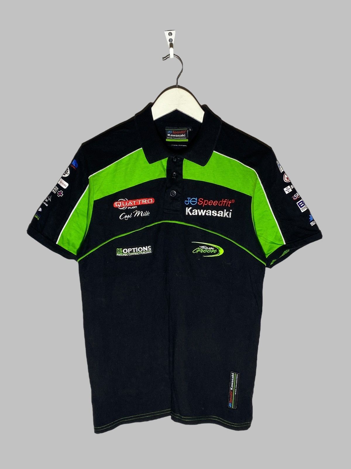 Other Vintage Kawasaki MotoGP racing style polo t shirt Size US S / EU 44-46 / 1 - 2 Thumbnail
