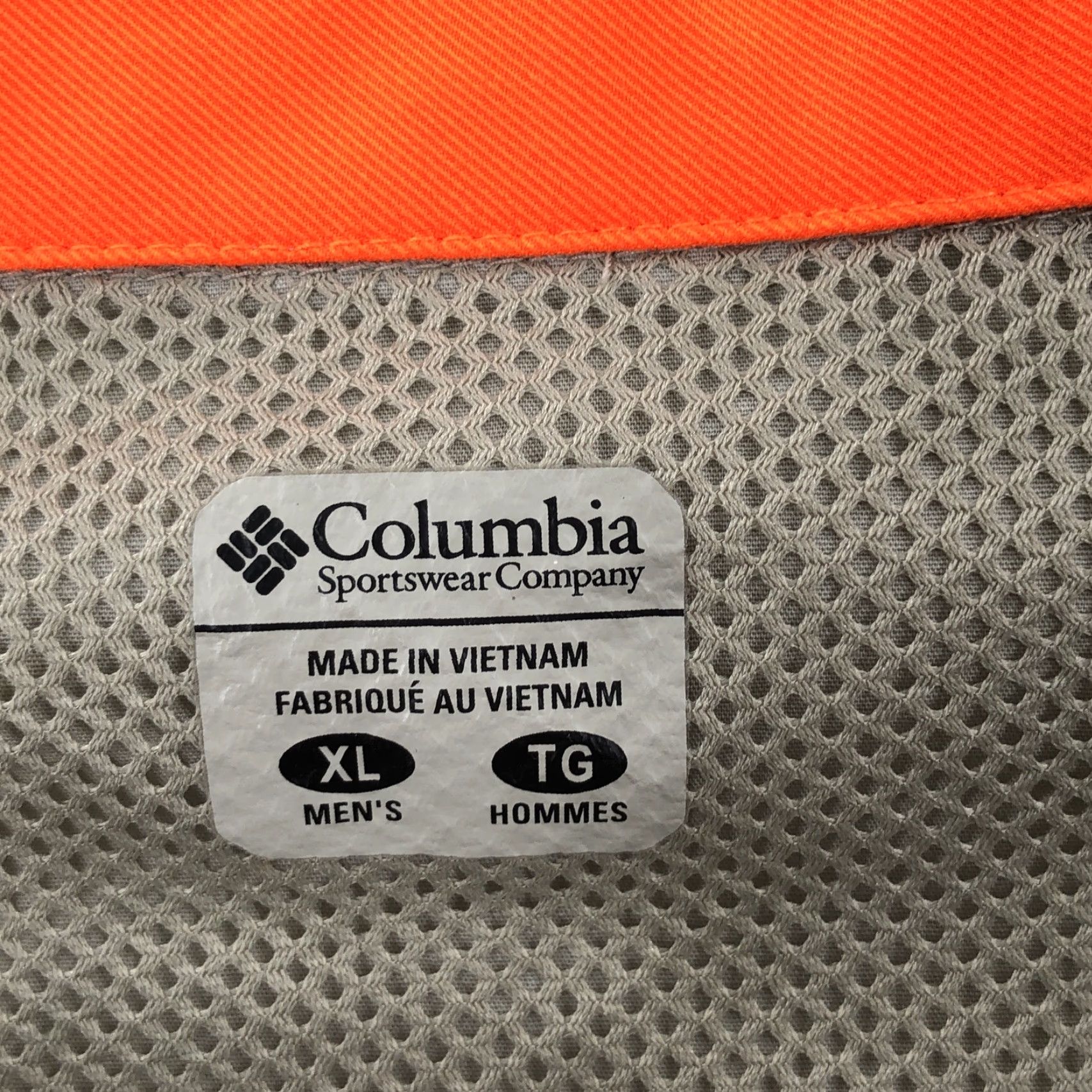 Vintage VINTAGE Columbia Mens Orange Gray Long Sleeve Pockets Collared Shooting Shirt Size XL Size US XL / EU 56 / 4 - 6 Thumbnail