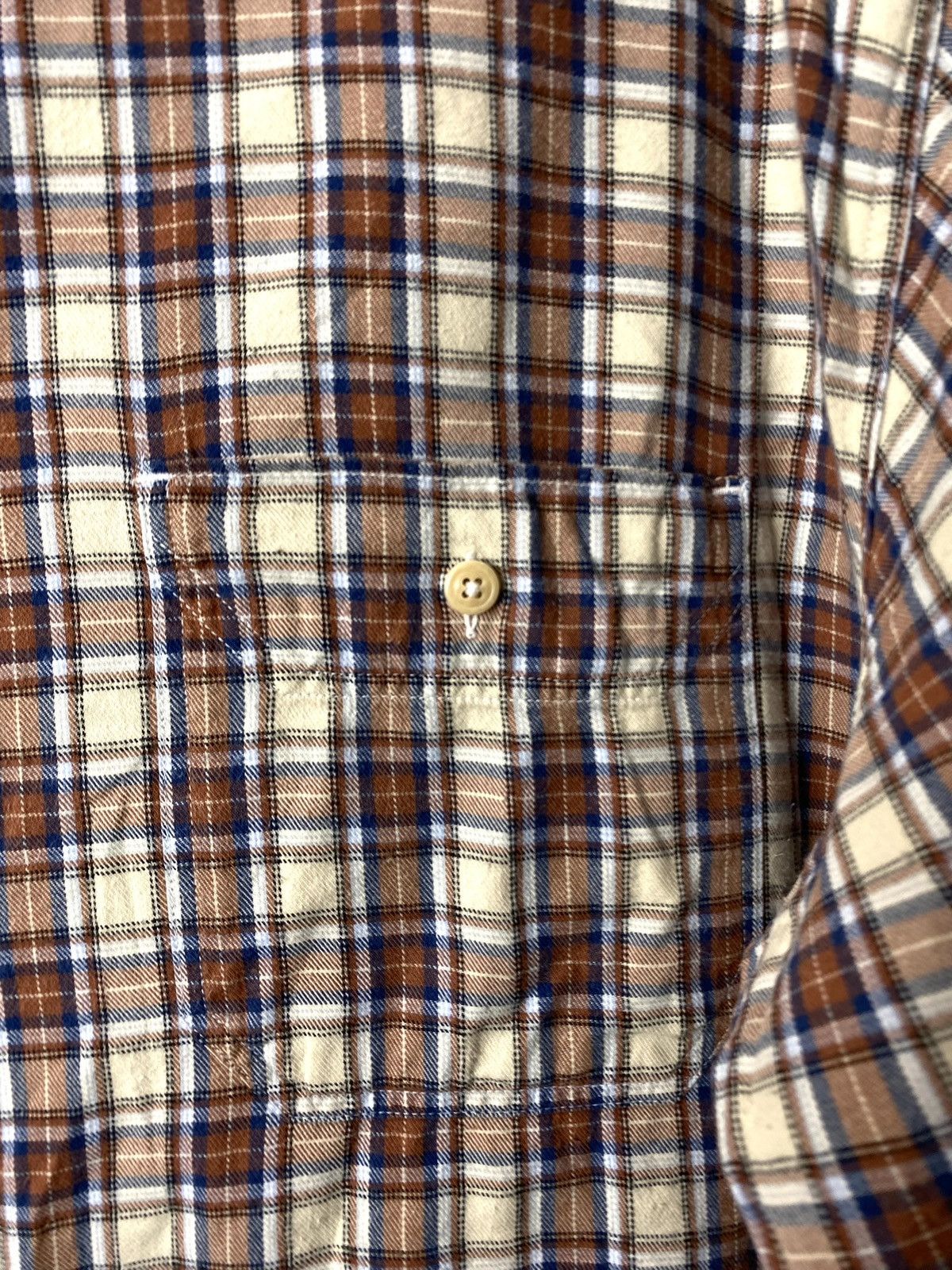 Barbour Vintage Barbour x Steve McQueen Flannel Shirt Harley Size US XXL / EU 58 / 5 - 6 Thumbnail